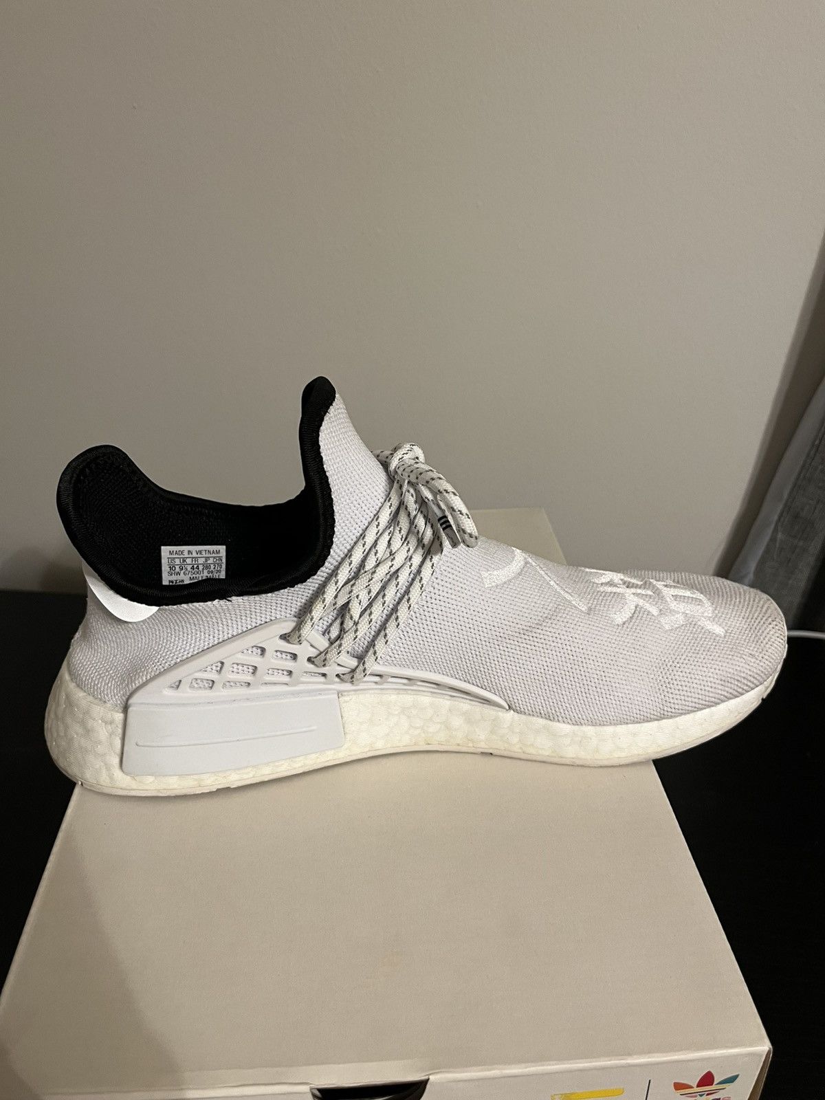 Pharrell x Adidas NMD Human Race ‘Core White’