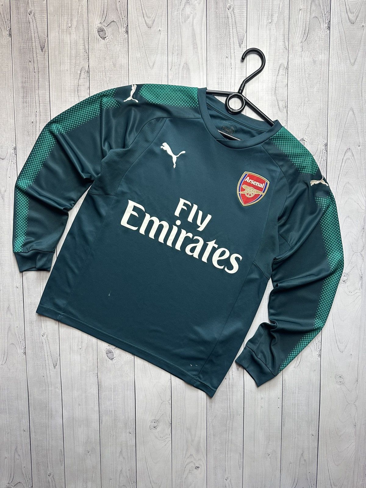 Puma × Vintage Vintage Puma Arsenal soccer jersey goalkeeper long sleeve Xs Size US XS / EU 42 / 0 - 1 Thumbnail