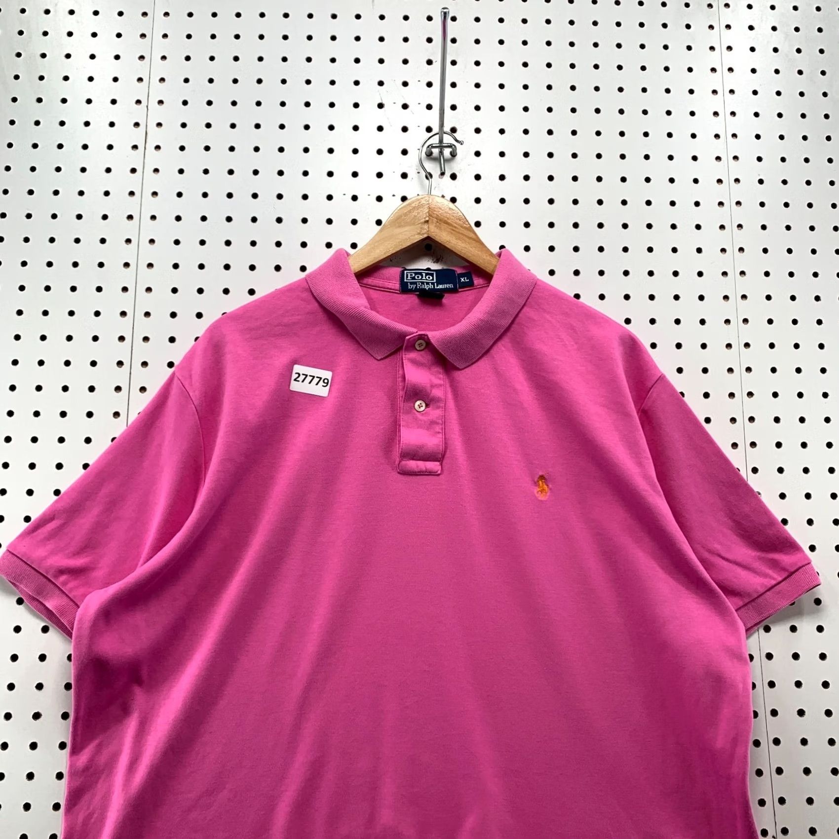Polo Ralph Lauren Polo Ralph Lauren Shirt Pink Orange Pony Mens XL Casual Size US XL / EU 56 / 4 - 2 Thumbnail
