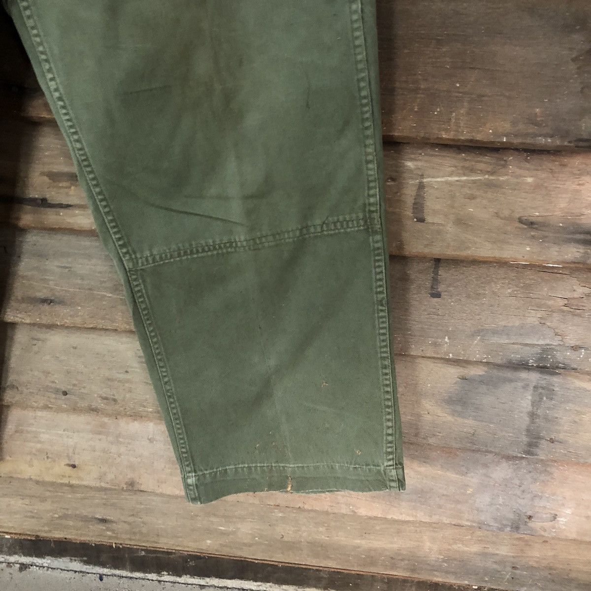 Vintage DL Japan army double knee vintage Green Cargo pants #S2779 Size US 30 / EU 46 - 9 Thumbnail