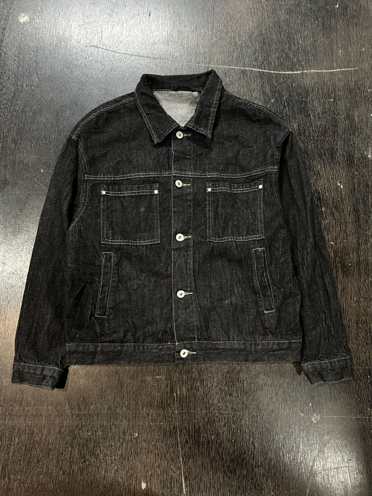Other TRILLION Type II 2 Black Denim Jacket Size US M / EU 48-50 / 2 - 2 Thumbnail