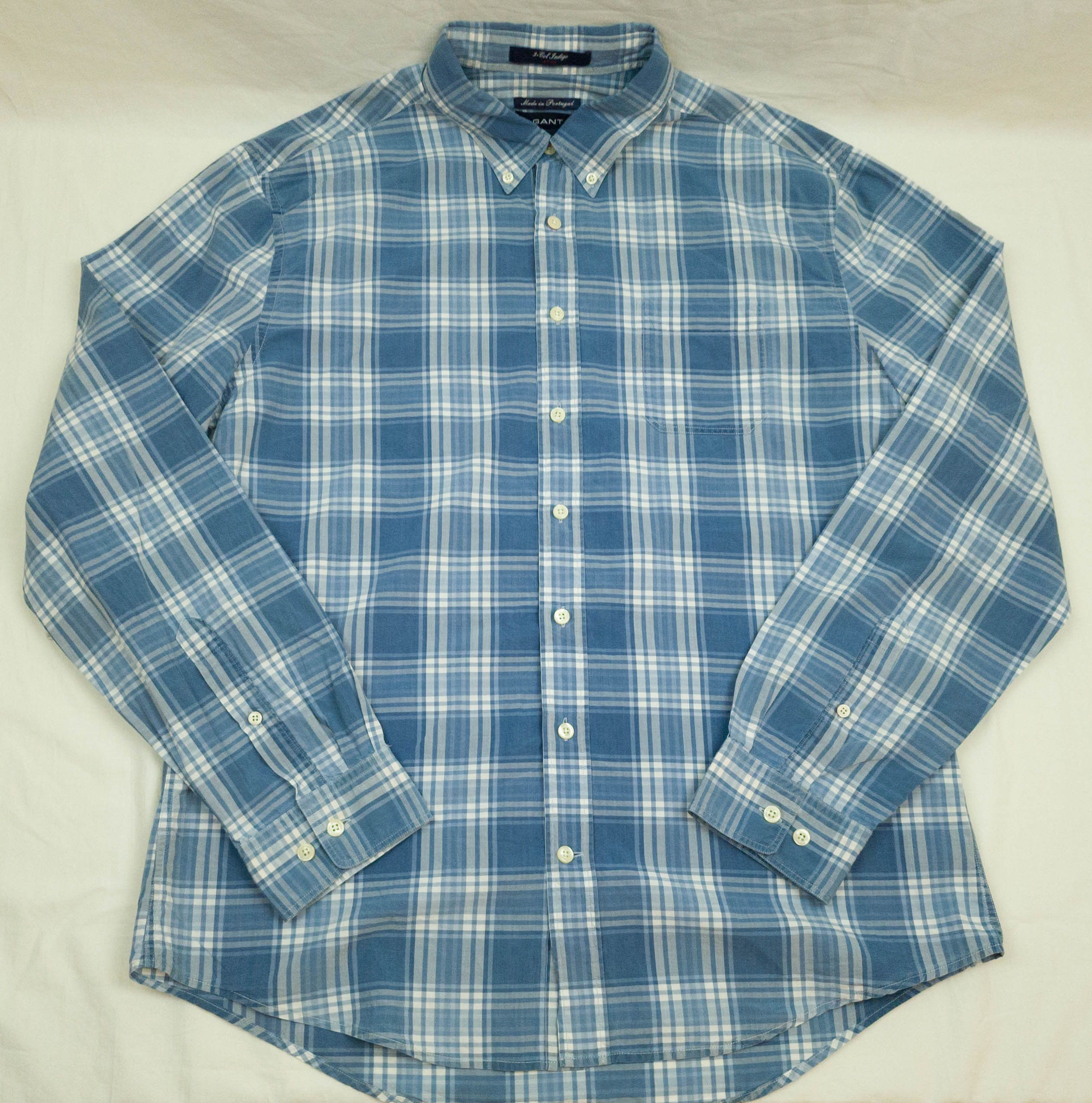 Gant GANT SHIRT LONG SLEEVE COTTON SIZE XL (LABEL 2XL) Size US XL / EU 56 / 4 - 3 Thumbnail