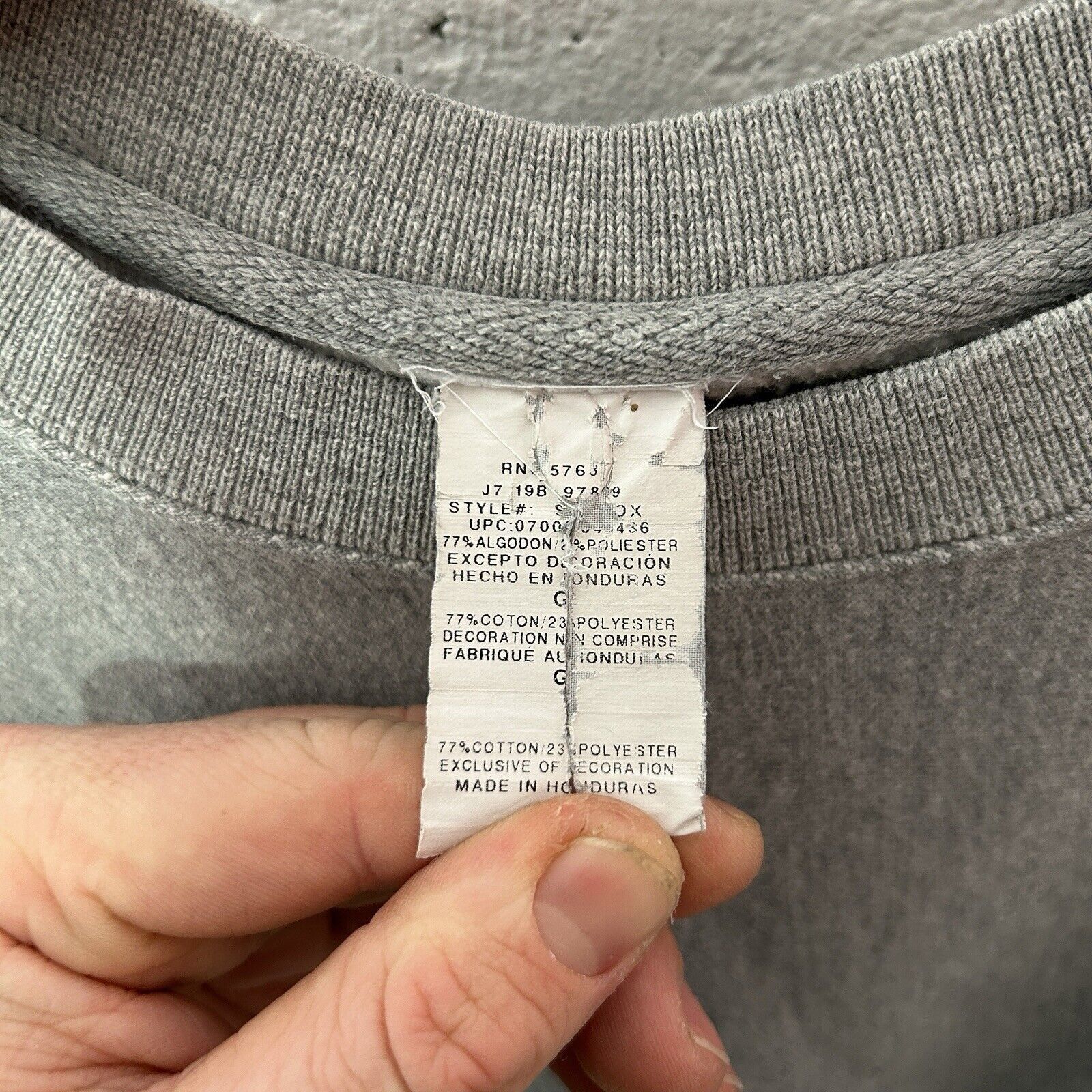 Champion Champion Reverse Weave Crewneck Sweatshirt "Grey" 2024 Size US L / EU 52-54 / 3 - 3 Thumbnail