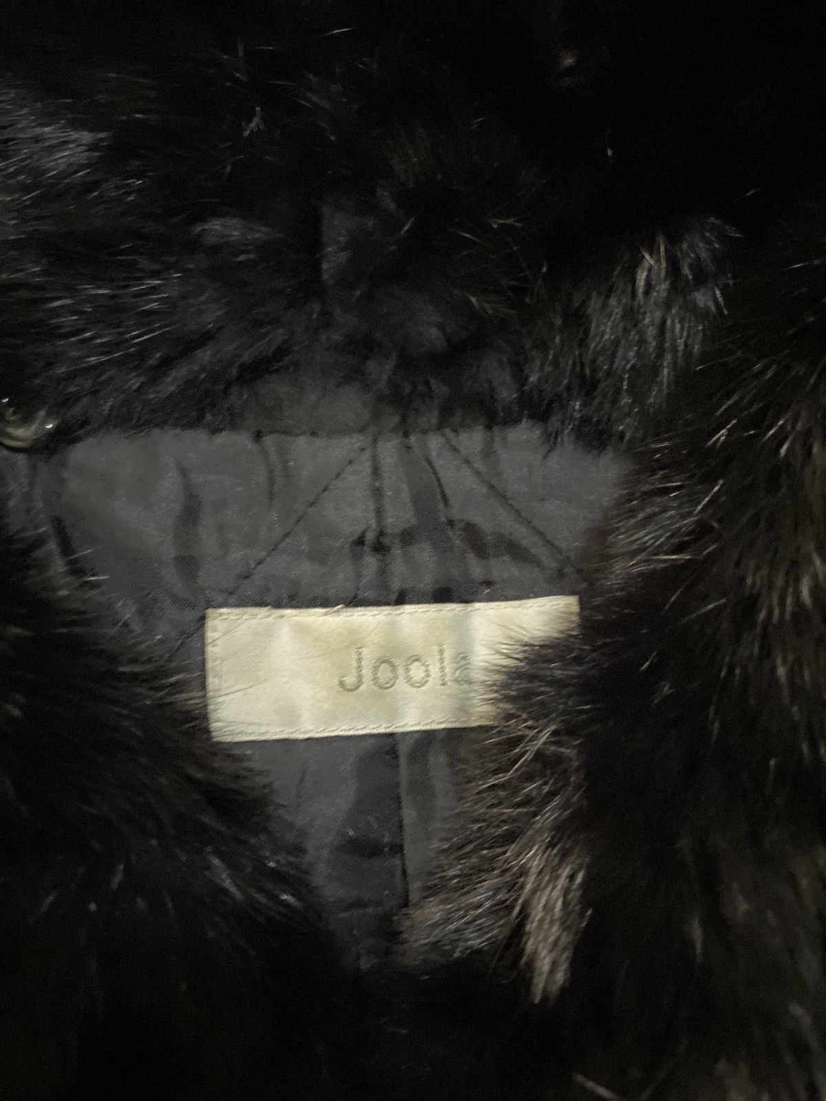 If Six Was Nine Joola Black Fur Bondage Jacket Size US M / EU 48-50 / 2 - 3 Thumbnail