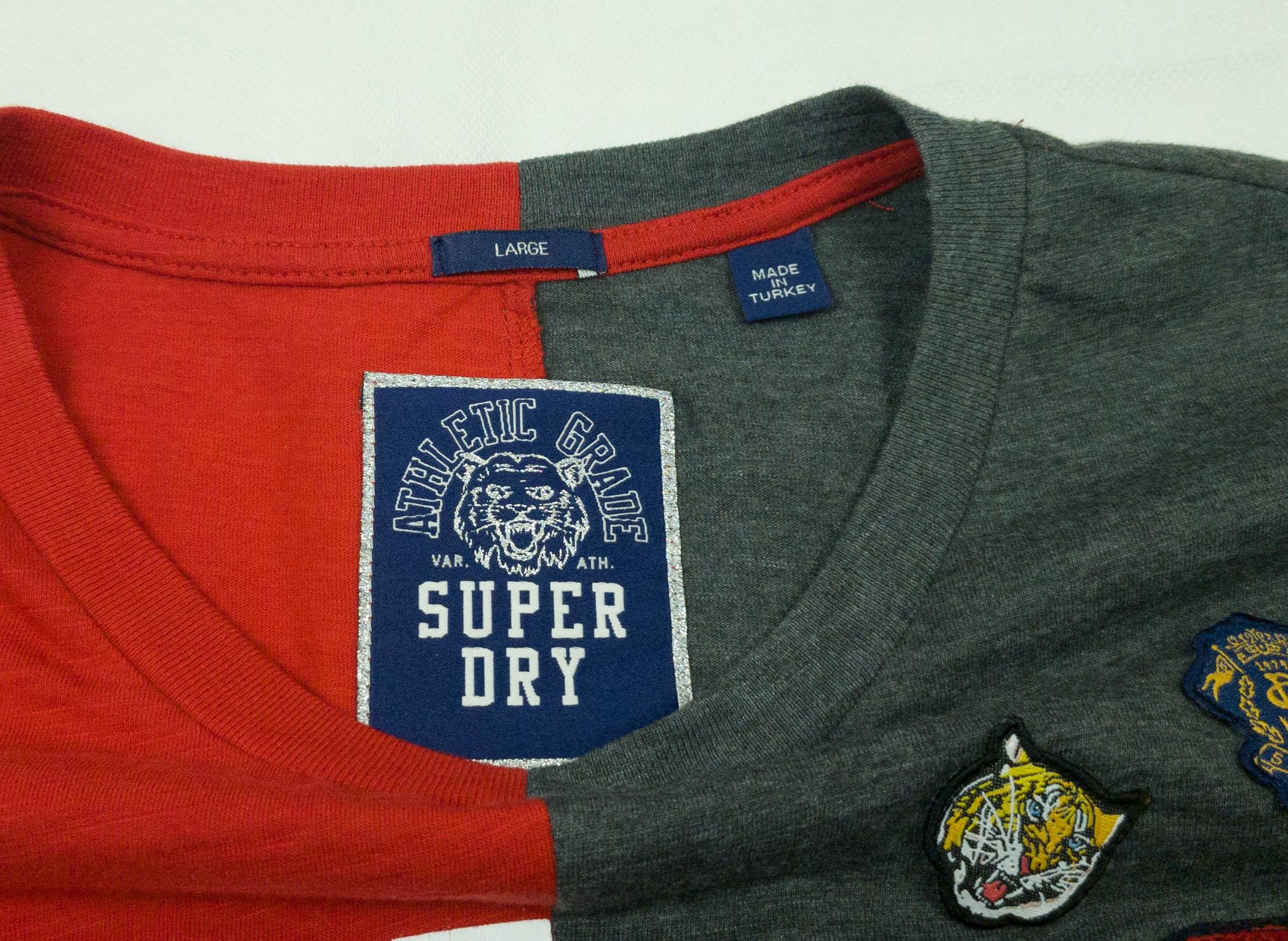Superdry Superdry womens top 3/4 sleeve cotton size L vgc Size L / US 10 / IT 46 - 5 Thumbnail