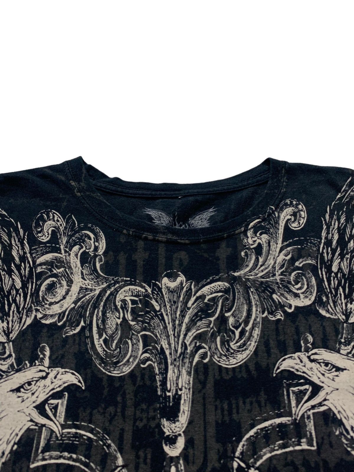 Affliction × Hysteric Glamour × If Six Was Nine Apprime Crazy Goth Poems Affliction style Y2k Tshirt Size US L / EU 52-54 / 3 - 8 Thumbnail