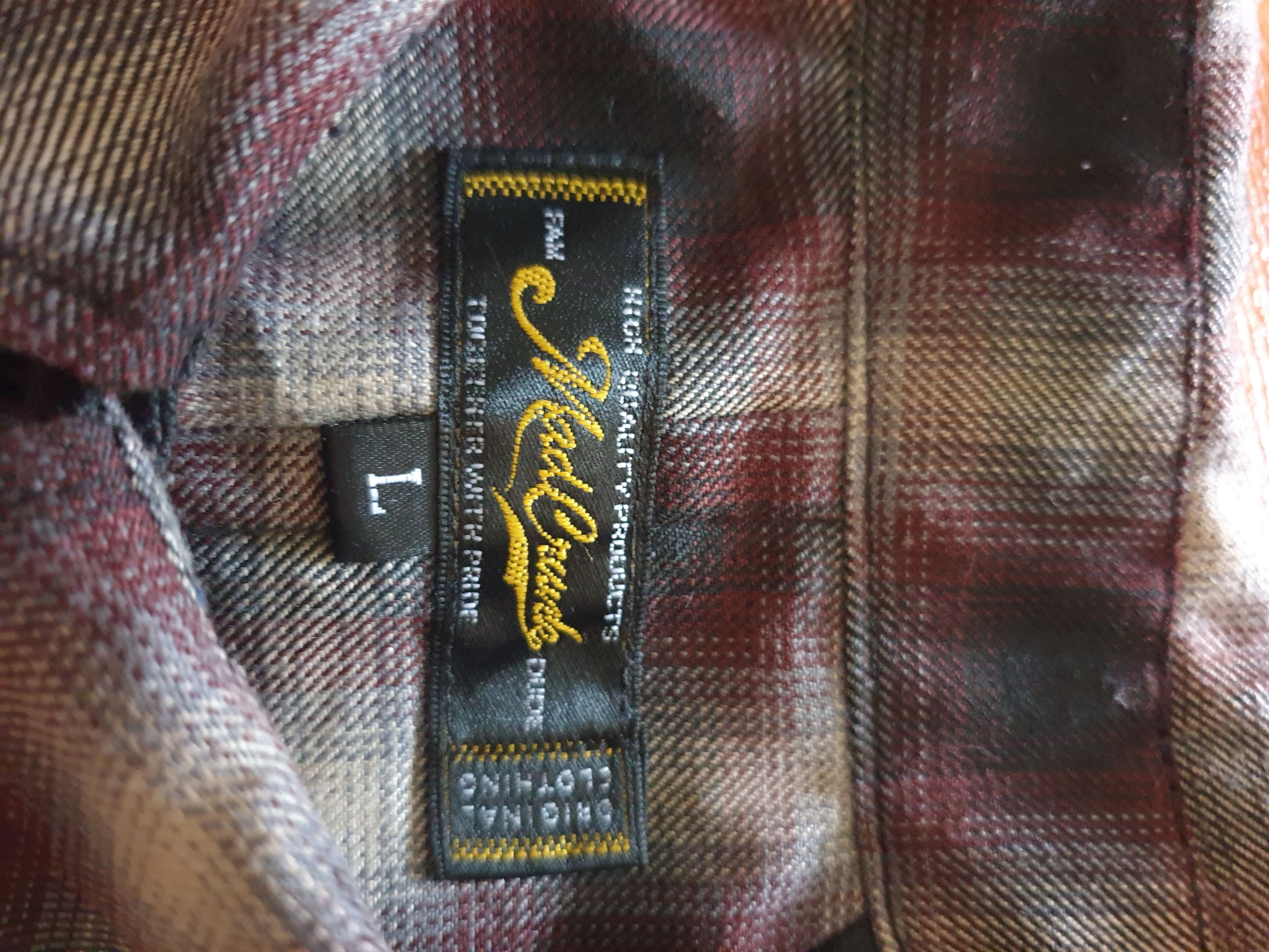 Japanese Brand 💥Mad crunk checkered shirt Size US L / EU 52-54 / 3 - 2 Thumbnail