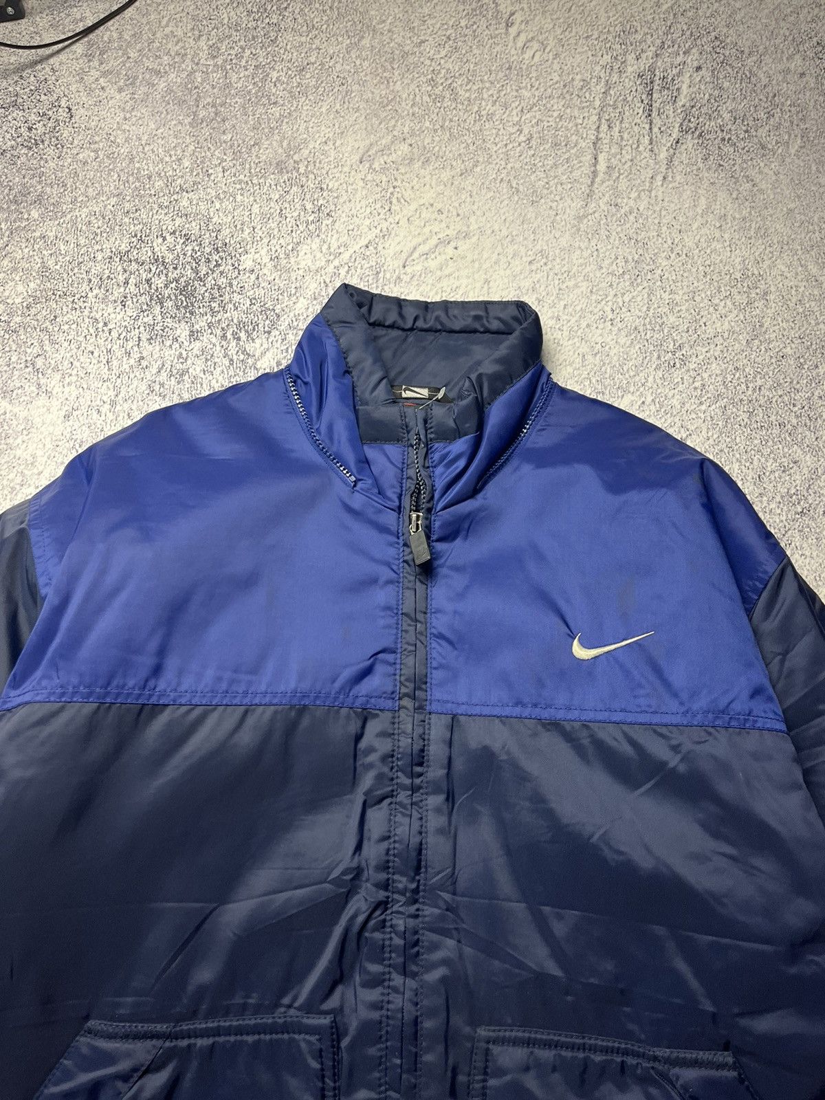 Nike Nike Vintage Nylon Mini Swoosh Logo Light Jacket Size US S / EU 44-46 / 1 - 15 Thumbnail