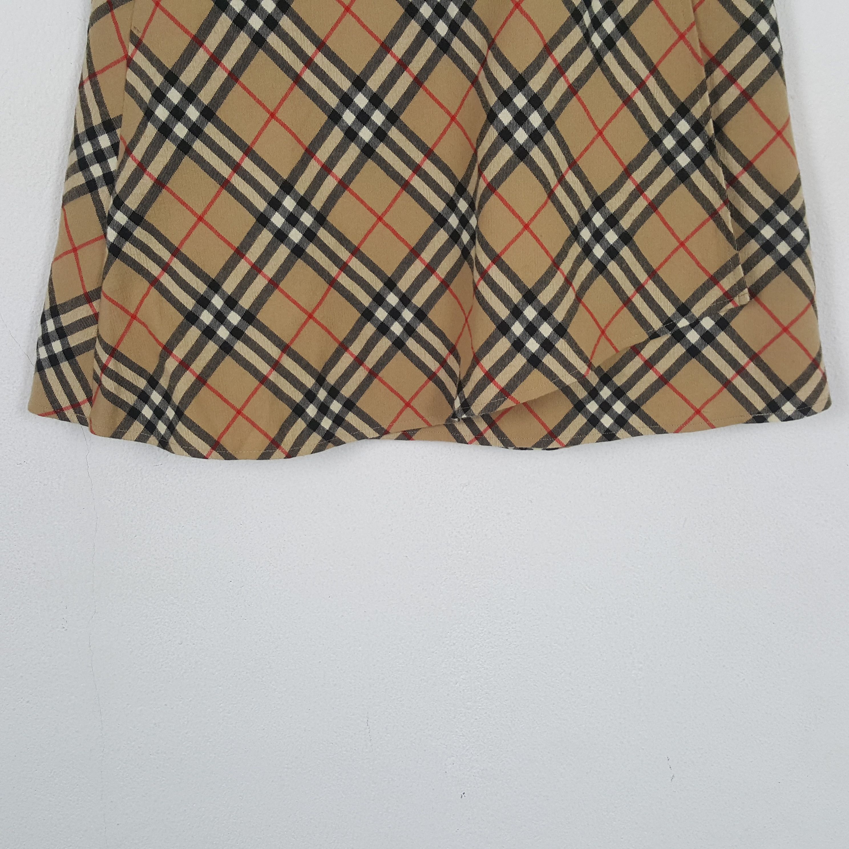 Burberry × Vintage Vintage BURBERRY LONDON Luxury Fashion Brand Skirts C280N30 Size 23" - 3 Thumbnail
