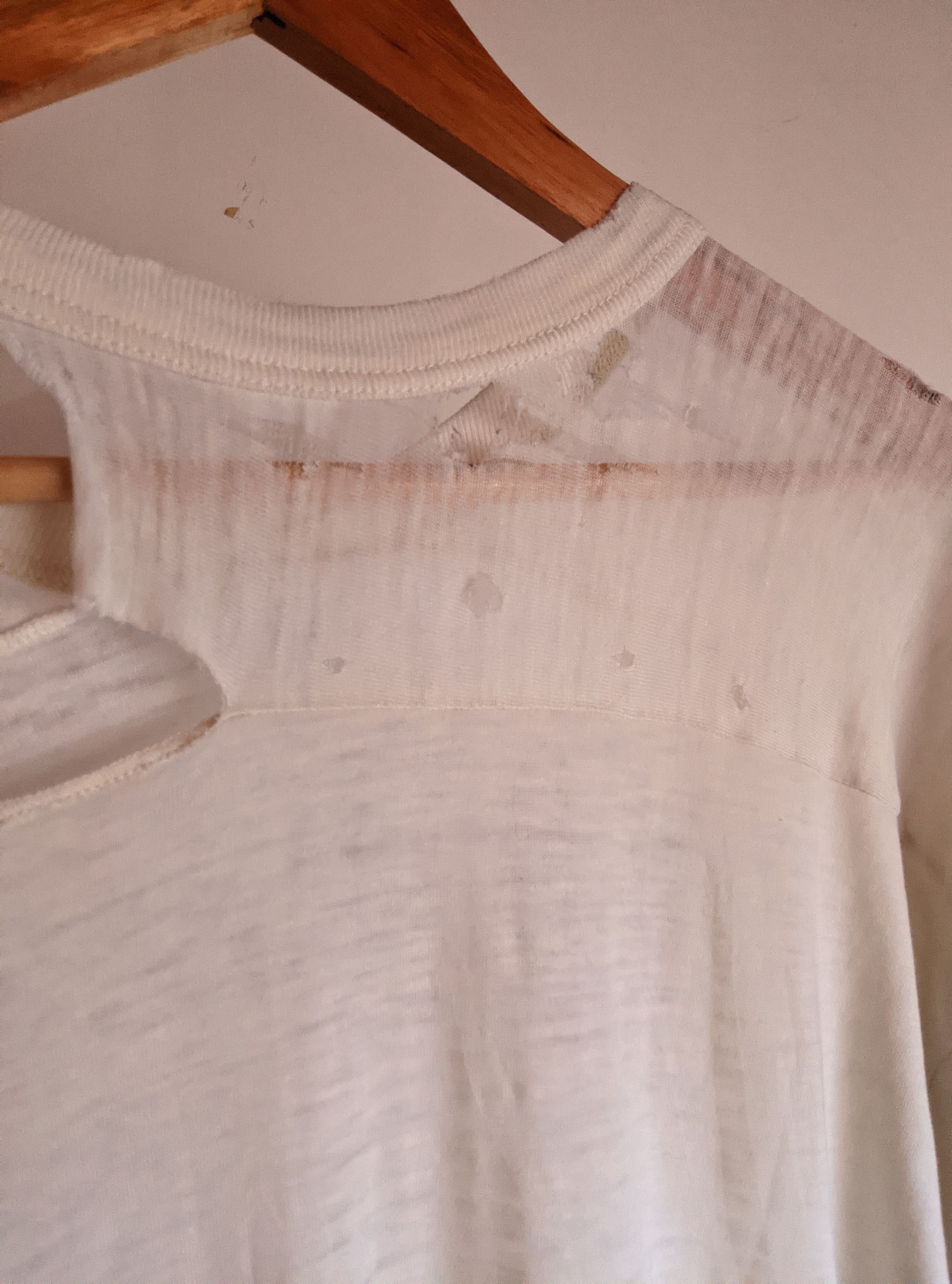 Champion Vintage 80s thrashed distressed Harvard jersey fade erd Size US XL / EU 56 / 4 - 14 Thumbnail