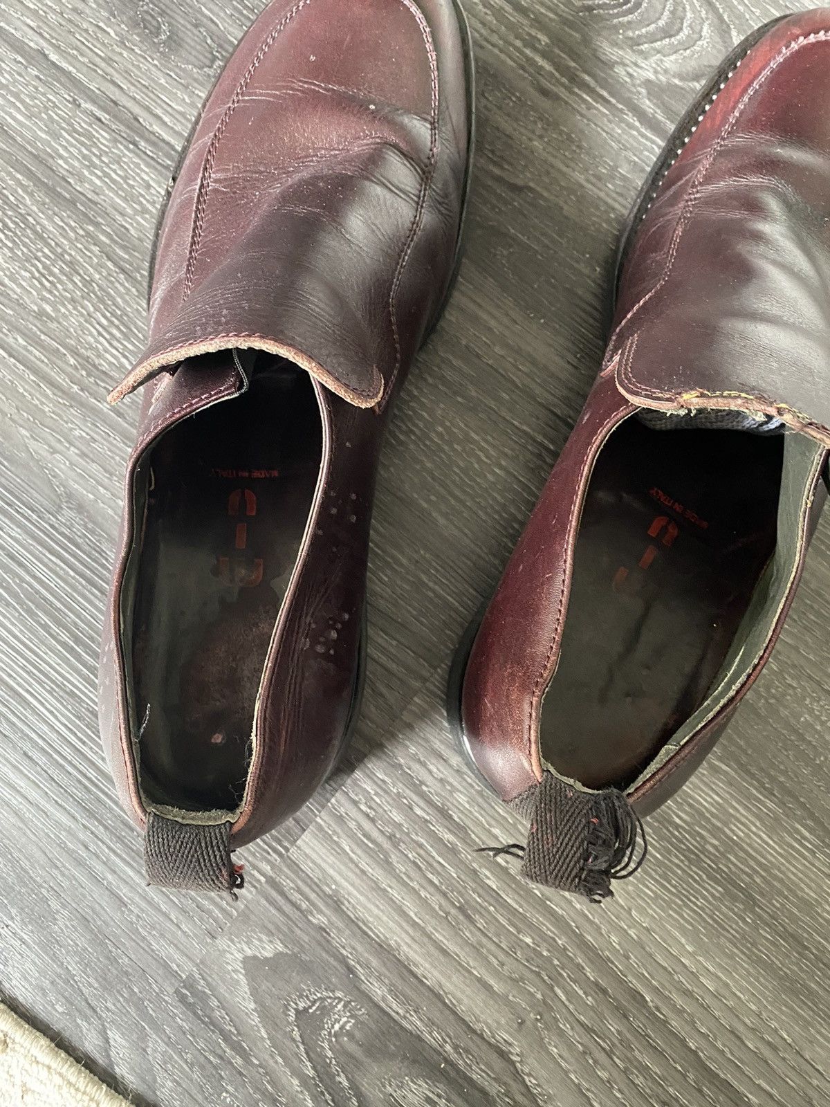 Miu Miu 90s Mens Slip On Size US 10 / EU 43 - 4 Thumbnail