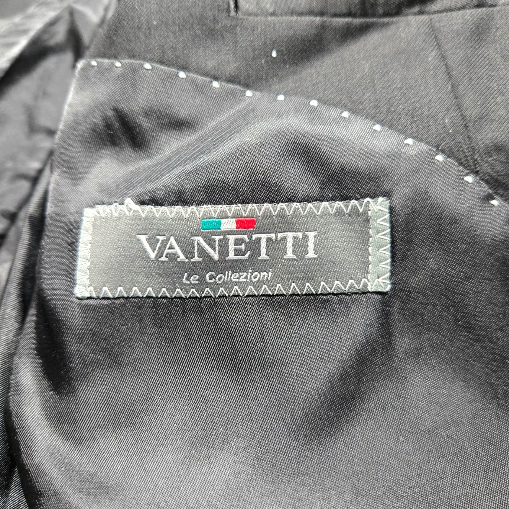 Vintage Vanetti Blazer Jacket Sport Coat Shirt? Wait Size 40R - 3 Thumbnail
