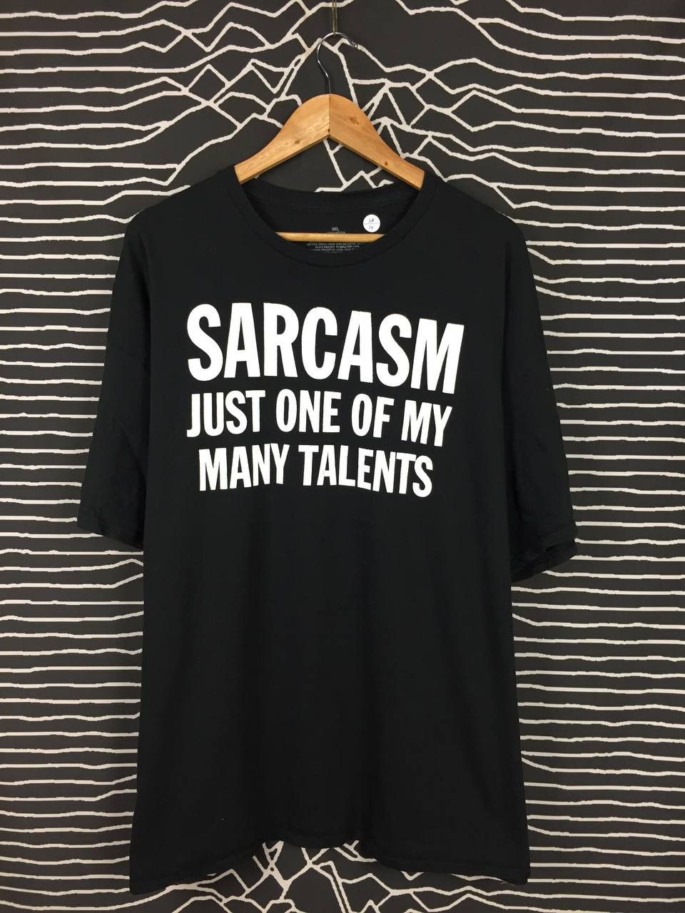 Vintage Sarcasm Just One Of My Many Talents Statement Humor Tee Size US XXL / EU 58 / 5 - 2 Thumbnail