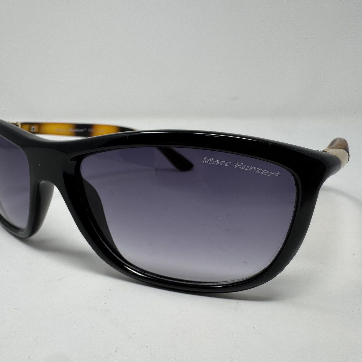 Other Marc Hunter Shiny Black & Tortoise Sunglasses 60/17/140 Size ONE SIZE - 7 Thumbnail