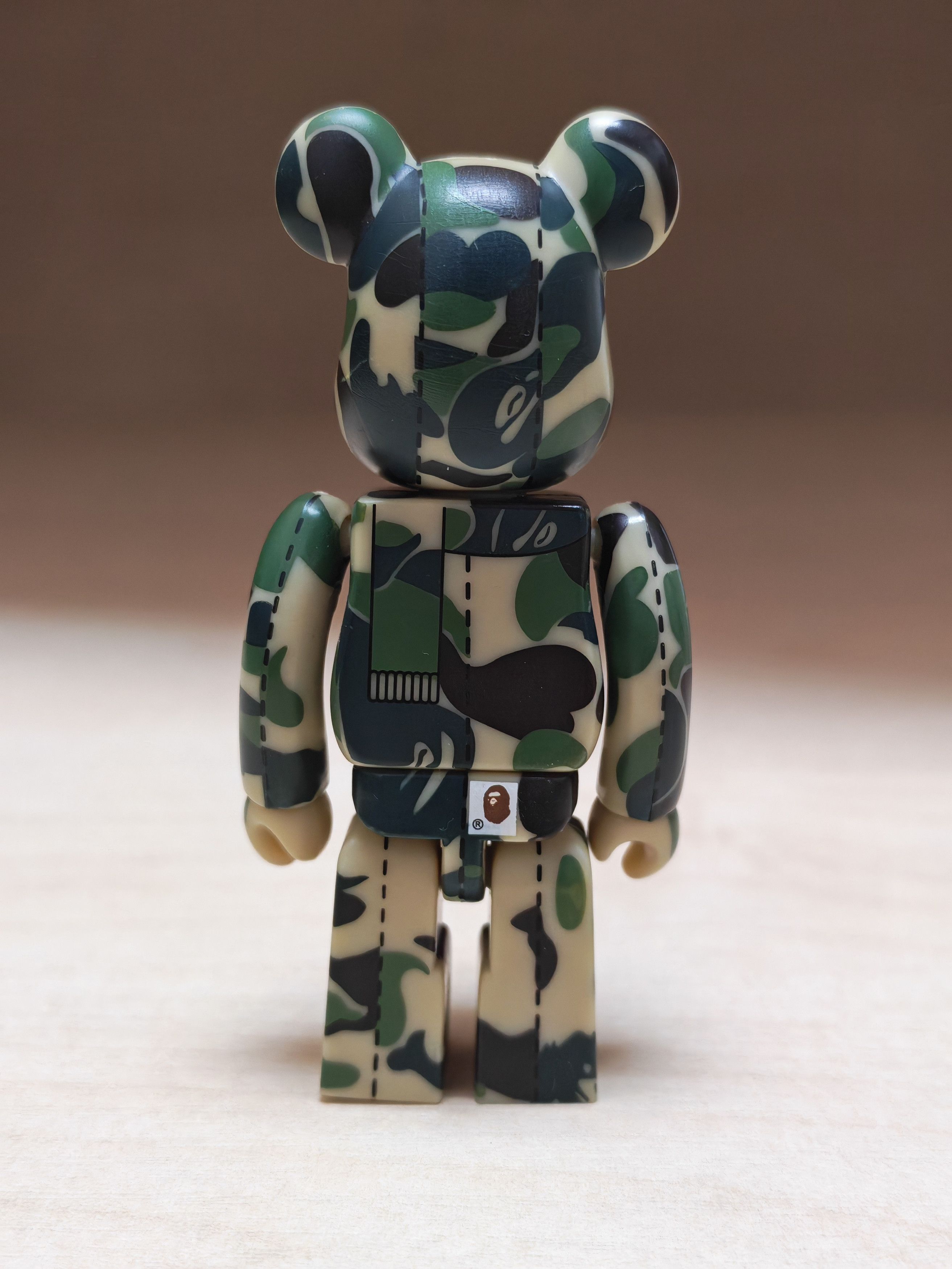 Bape Be@rbrick BearBrick X Bape Green Camo Medicom Size ONE SIZE - 2 Thumbnail