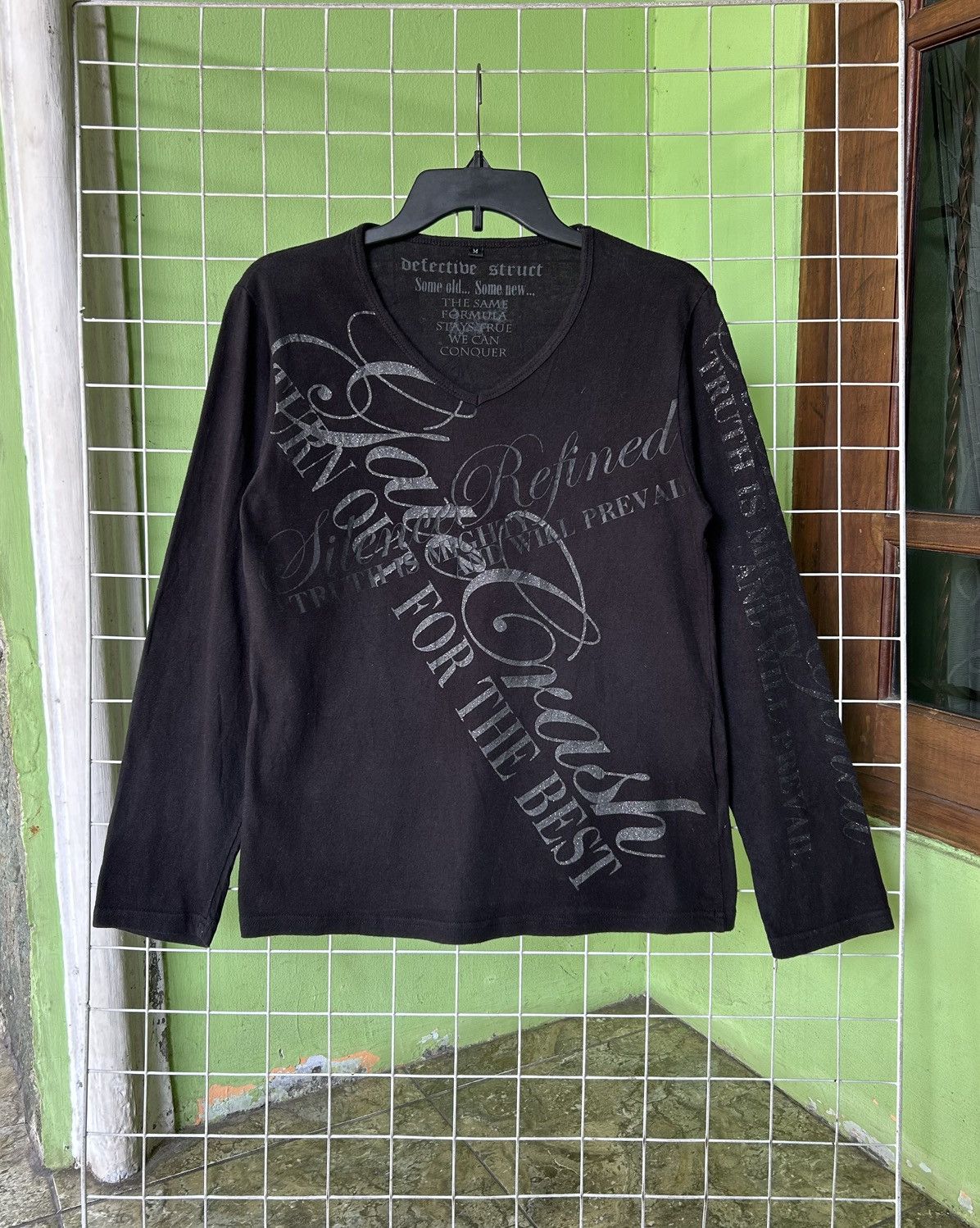 Japanese Brand LGB Dragon Trip V-Neck Longsleeve | Grailed