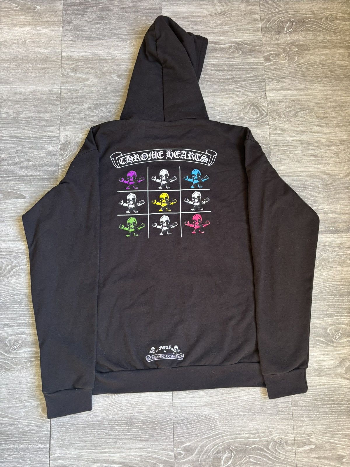 Chrome Hearts Chrome Hearts Foti Black Zipup Hoodie Size US L / EU 52-54 / 3 - 2 Thumbnail
