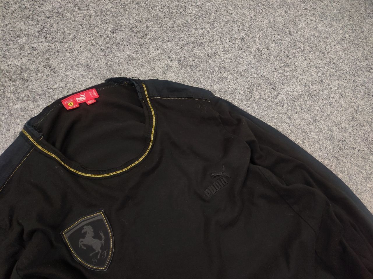 Ferrari × Puma Puma Ferrari Logo Long sleeve Shirt Pullover Vintage Style Size US M / EU 48-50 / 2 - 8 Thumbnail