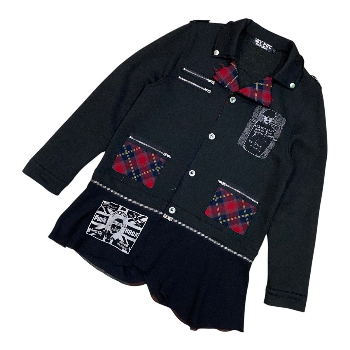 Sex Pot ReVeNGe ☀️Sex Pot Revange punk gothic jacket woman Size M / US 6-8 / IT 42-44 - 3 Thumbnail
