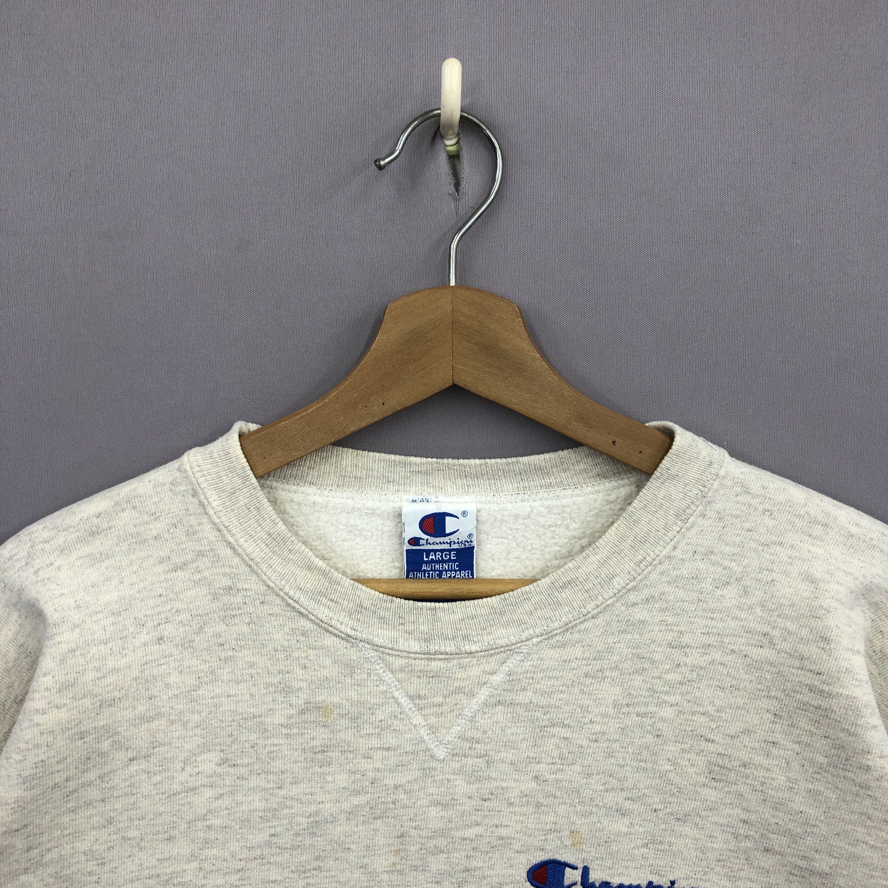 Champion × Vintage Vintage 90s Champion Sweater Reverse Weave Sweatshirt Size US L / EU 52-54 / 3 - 5 Thumbnail