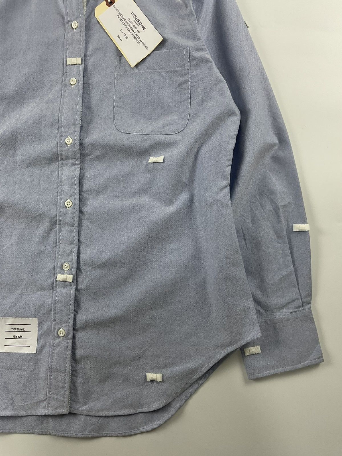 Thom Browne Thom Browne Bow Embroidered Shirt Size US M / EU 48-50 / 2 - 6 Thumbnail