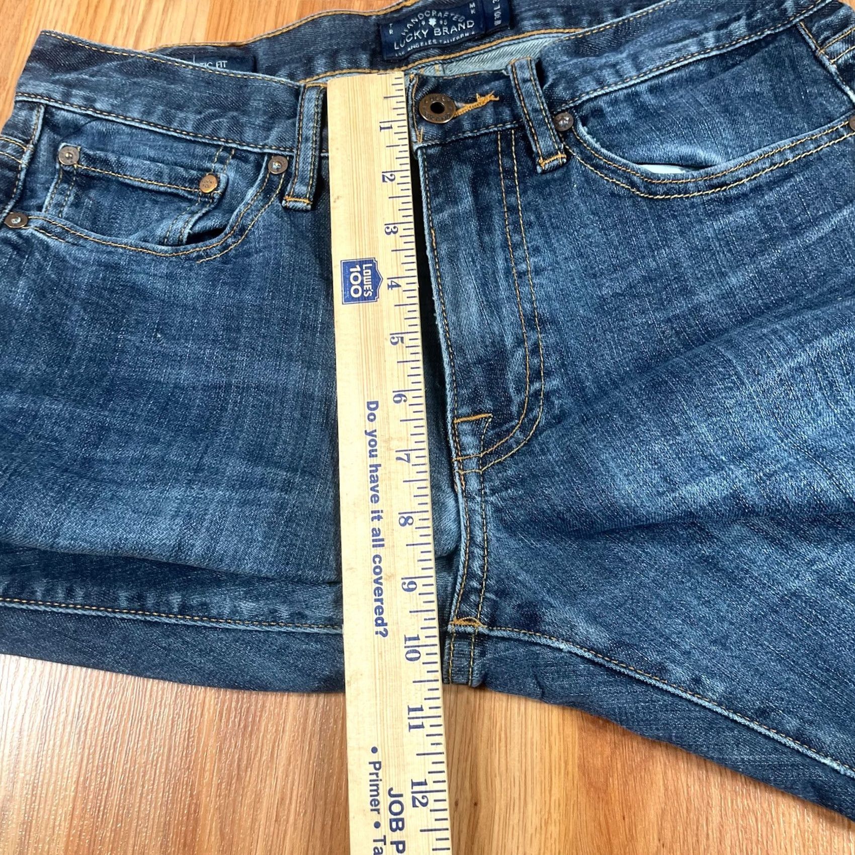 Lucky Brand Lucky Brand Jeans Mens 30Wx32L 410 Athletic Fit Stretch Dark Blue Denim Pants Size US 30 / EU 46 - 5 Thumbnail