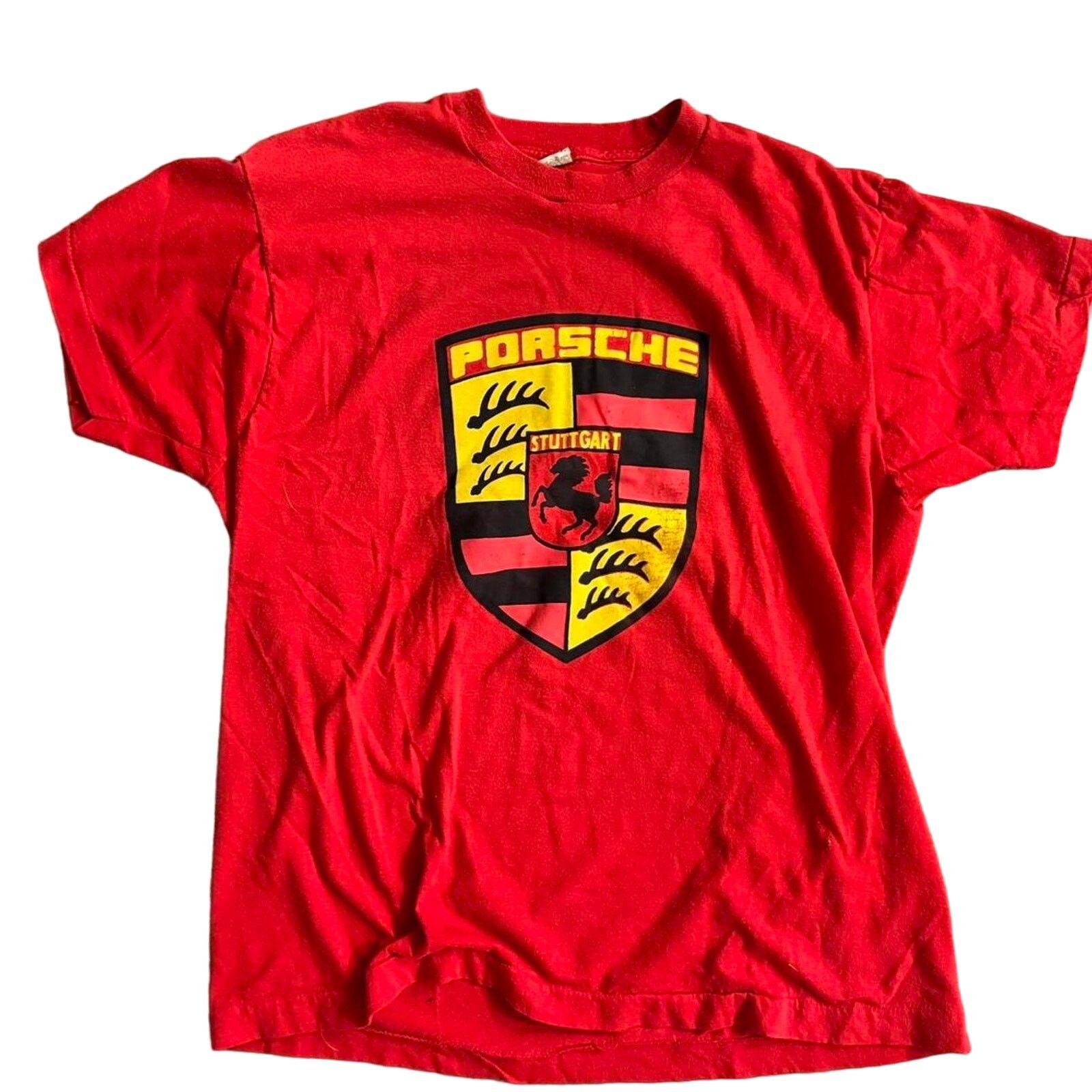 Other Vintage porsche t shirt Size US XL / EU 56 / 4 - 1 Thumbnail