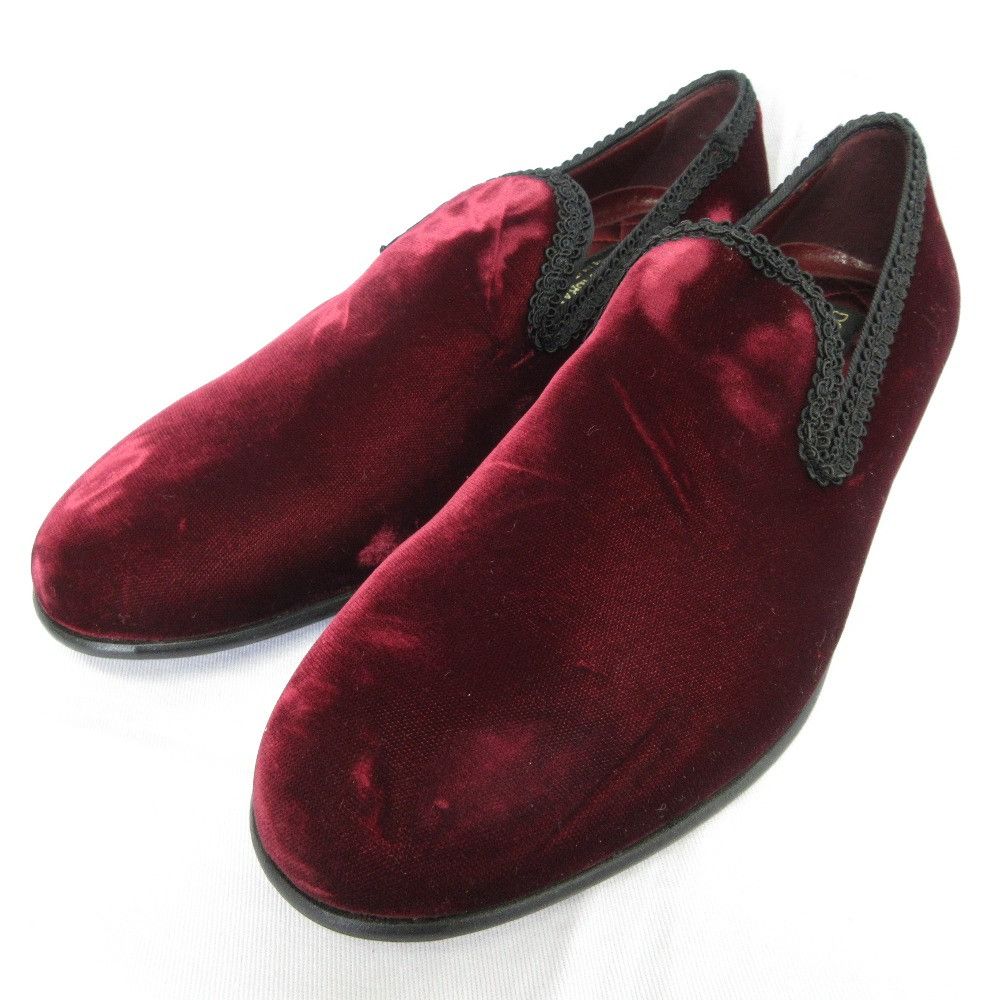Dolce & Gabbana Dolce & Gabbana Dolce&Gabbana Velour Loafers Textile Shoes DUTY FREE for USA Size ONE SIZE - 1 Thumbnail