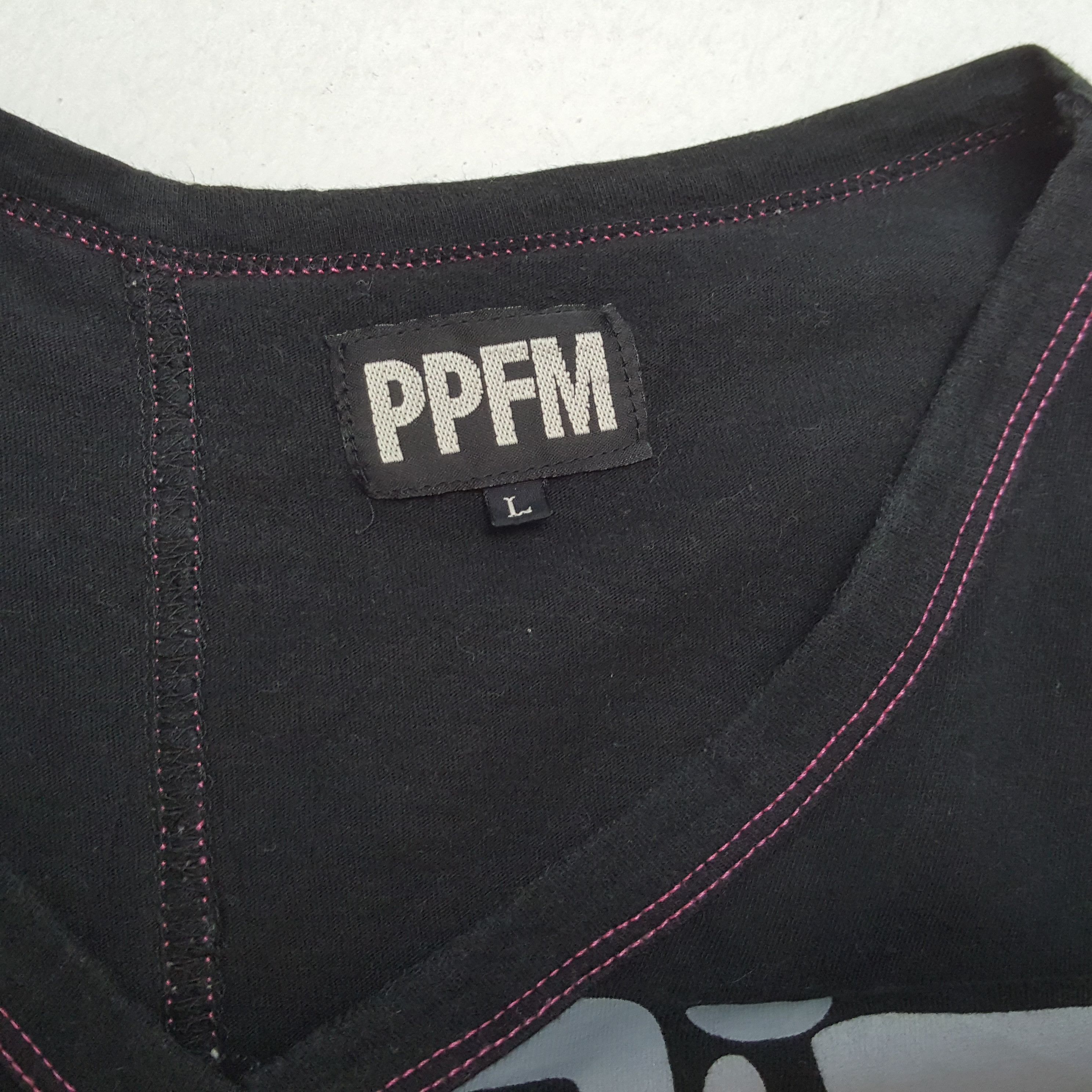 Japanese Brand × PPFM × Vintage PPFM Japanese Brand Fashion Streetwear Style Tshirt Size US M / EU 48-50 / 2 - 7 Thumbnail