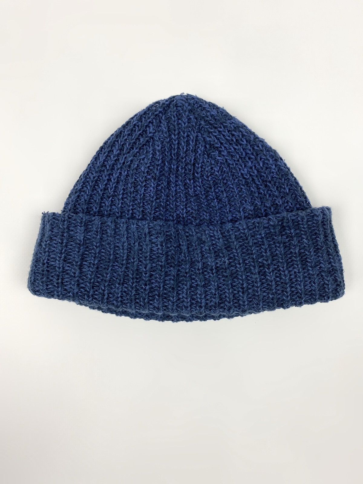 Fjallraven Fjallraven Blue Melange Chunky Knit Beanie Hat Size ONE SIZE - 6 Thumbnail