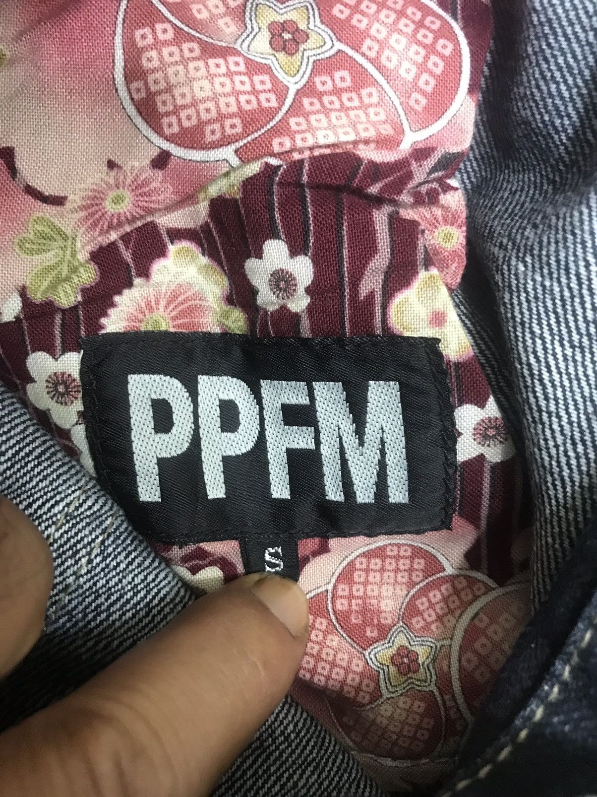 Japanese Brand PPFM Japan Double Waist Rare Fades Streetwear Denim F297 Size US 31 - 18 Thumbnail
