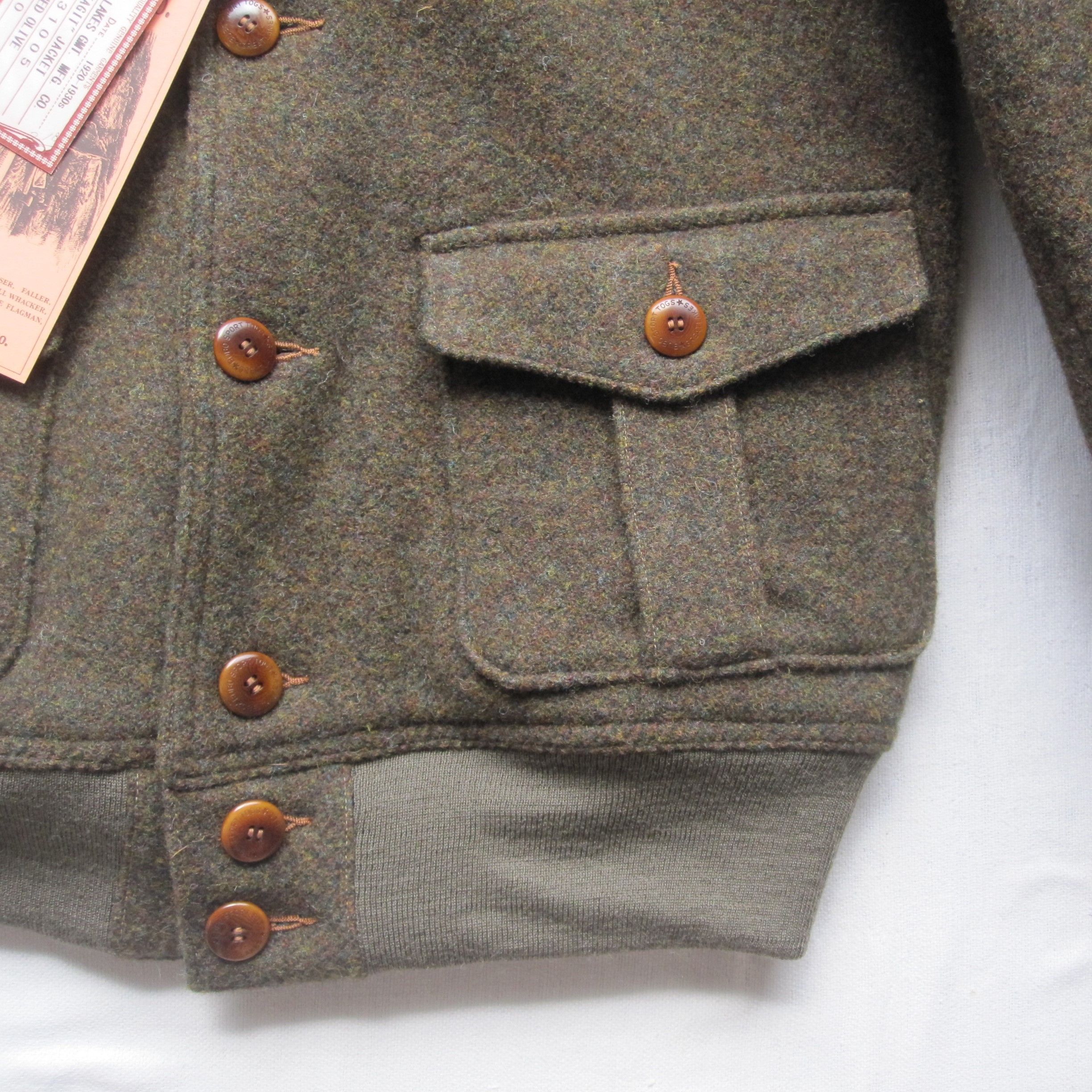Freewheelers “SKAGIT" WOOL JACKET 40 Size US M / EU 48-50 / 2 - 7 Thumbnail