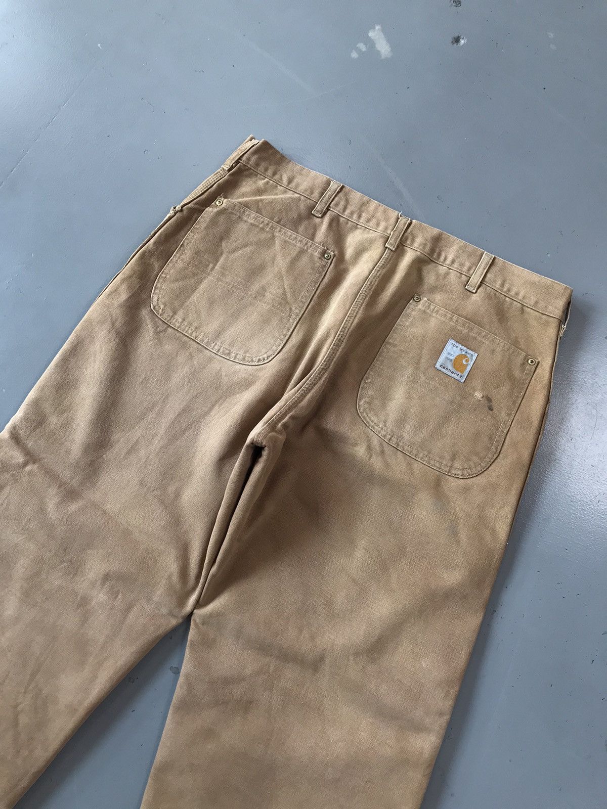 Carhartt × Vintage Vintage Carhartt quilted line work wear denim Size US 38 / EU 54 - 9 Thumbnail