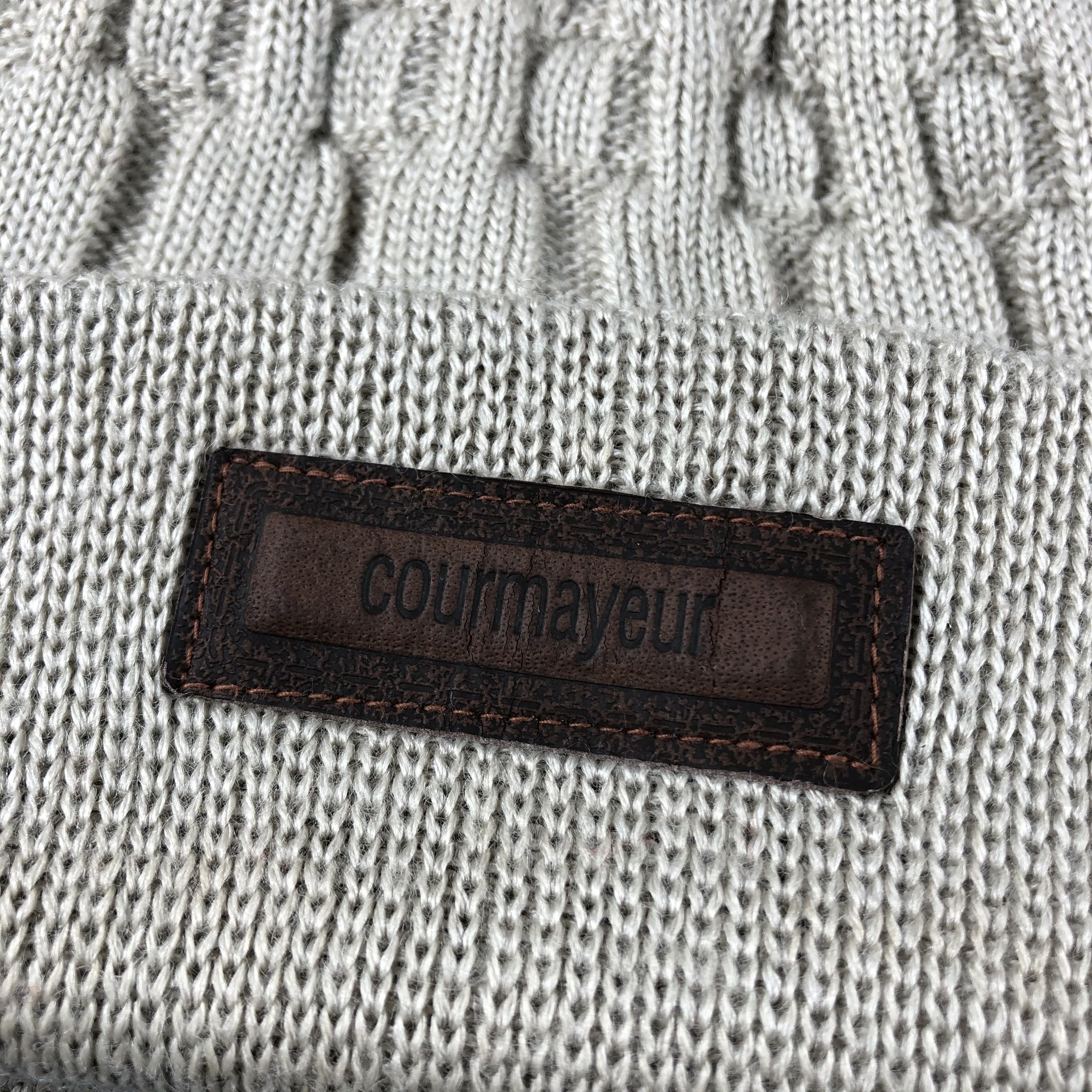 Japanese Brand × Vintage Courmayeur Bobble Beanie Snow Hat Snow Cap -D1074 Size ONE SIZE - 5 Thumbnail