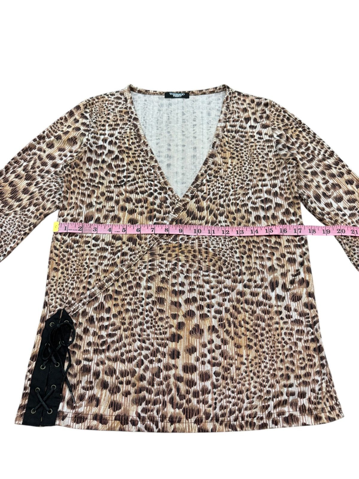 Tornado Mart RARE TORNADO MART LEOPARD LONG SLEEVE Size S / US 4 / IT 40 - 10 Thumbnail
