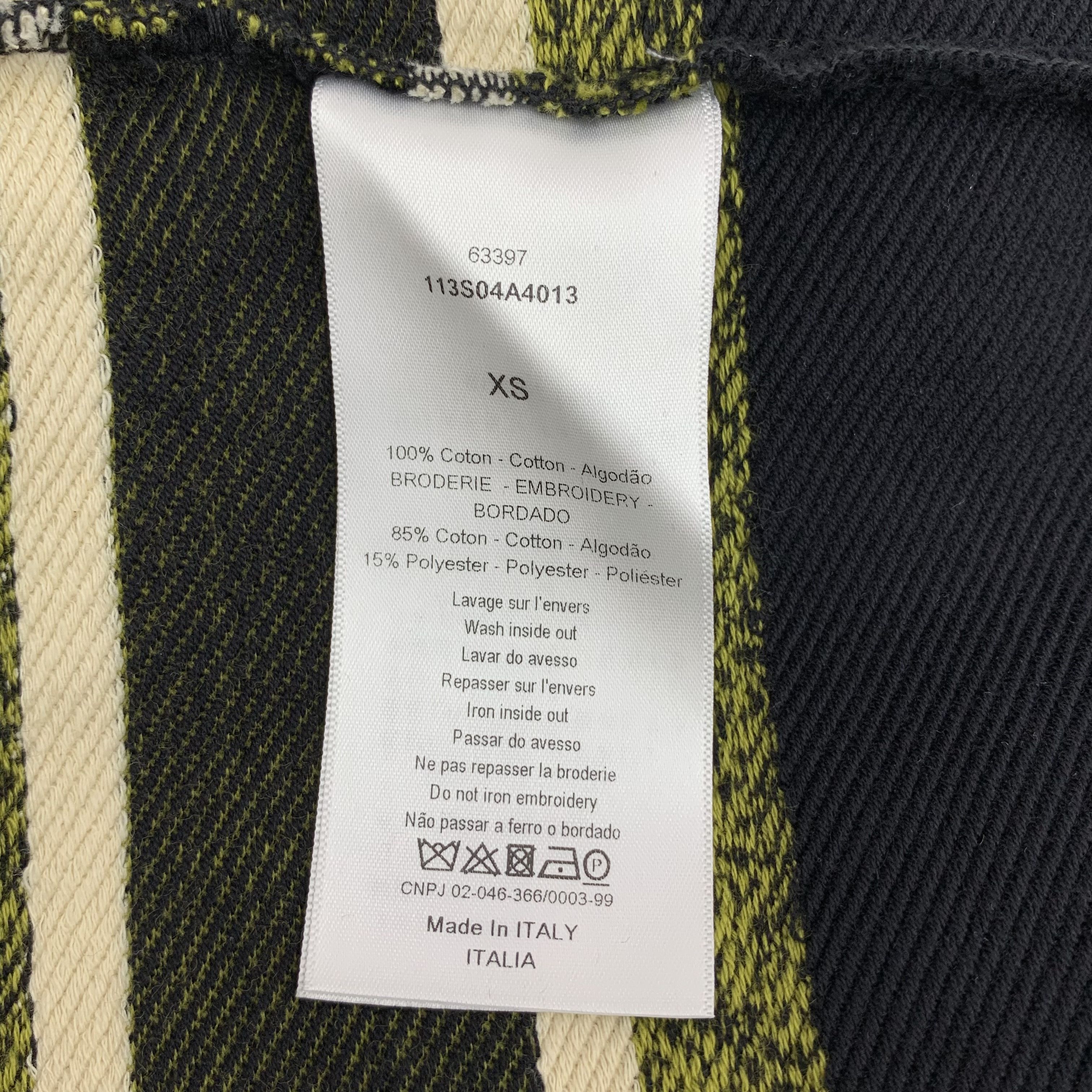 Dior Dior Black Floral Logo Hoodie (Size XS) Size US XS / EU 42 / 0 - 4 Thumbnail