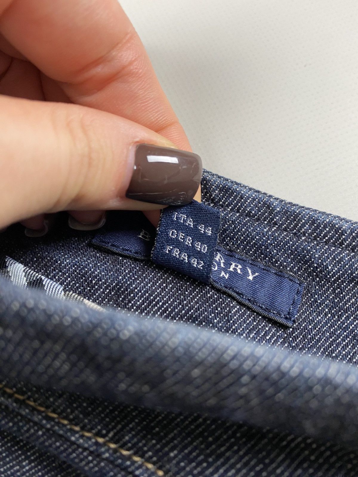 Burberry × Vintage Burberry London vintage Y2K denim mini skirt size US 10 Size 32" / US 10 / IT 46 - 10 Thumbnail