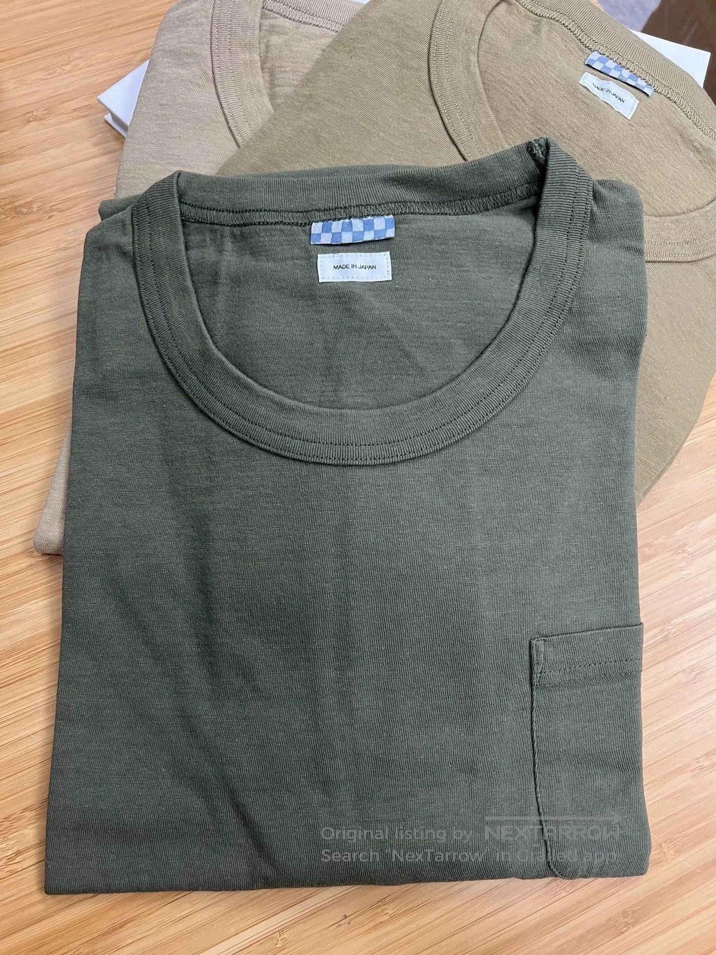Visvim Green Short Sleeve Crewneck T-Shirt. Size US L / EU 52-54 / 3 - 1 Thumbnail