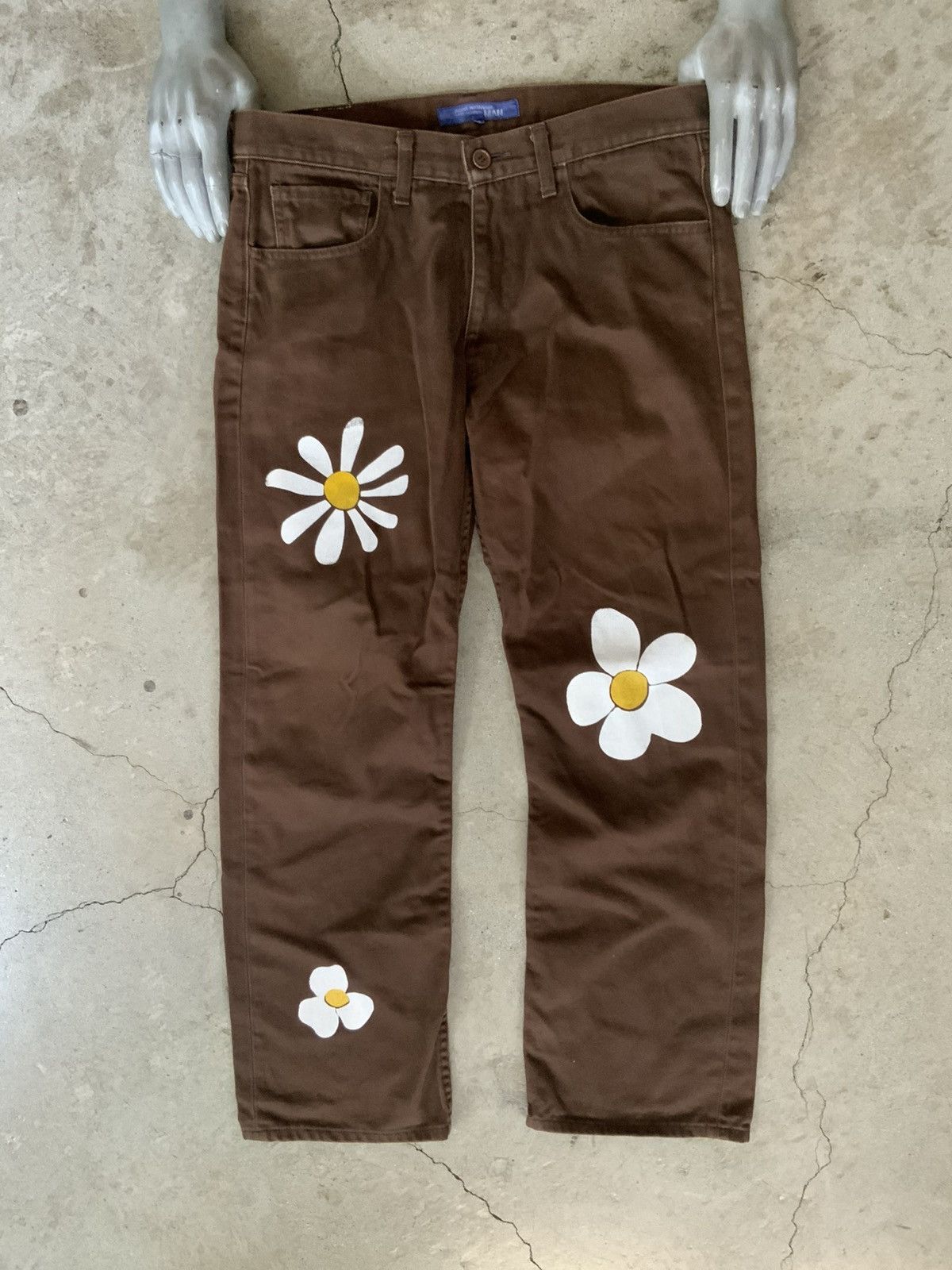 Comme des Garcons COMME DES GARÇONS JUNYA WATANABE MAN SS01 POEM PANTS Size US 34 / EU 50 - 2 Thumbnail