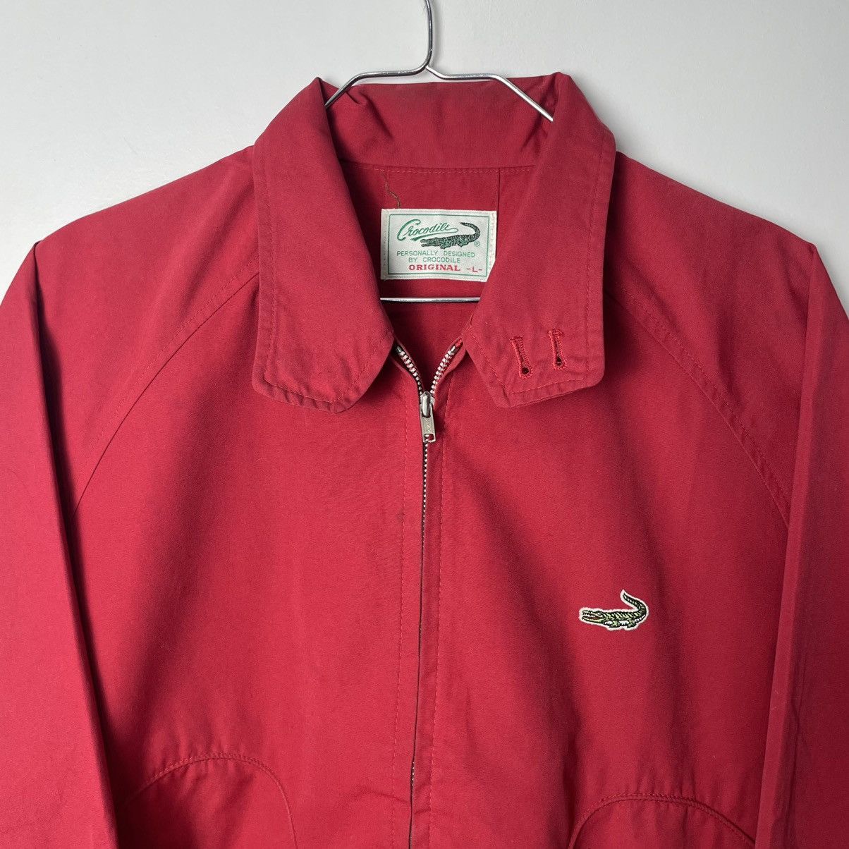 Lacoste Vintage Lacoste Crocodile Haringgton Jacket Size US S / EU 44-46 / 1 - 3 Thumbnail