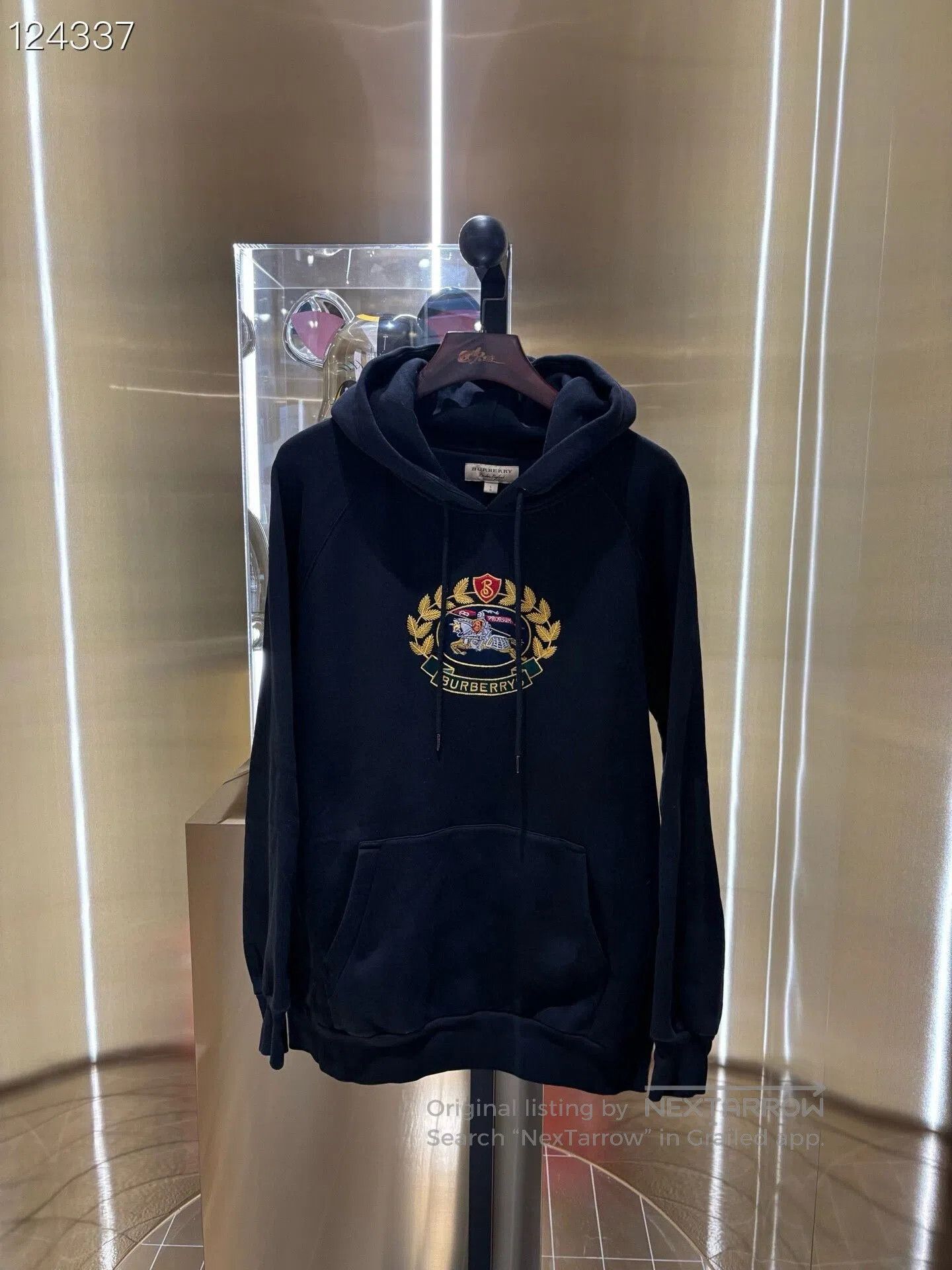 Burberry Burberry Black Knight Embroidery Hoodie. Size US L / EU 52-54 / 3 - 1 Thumbnail
