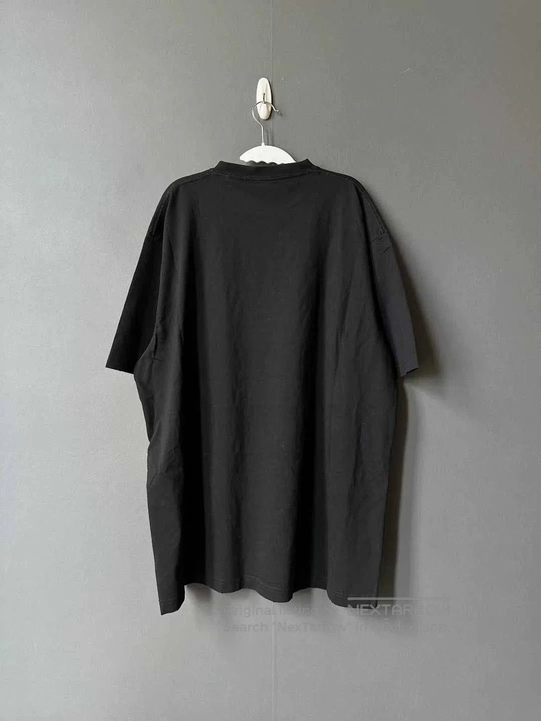 Balenciaga Balenciaga Distressed Logo Short Sleeve Tee. Size US S / EU 44-46 / 1 - 2 Thumbnail
