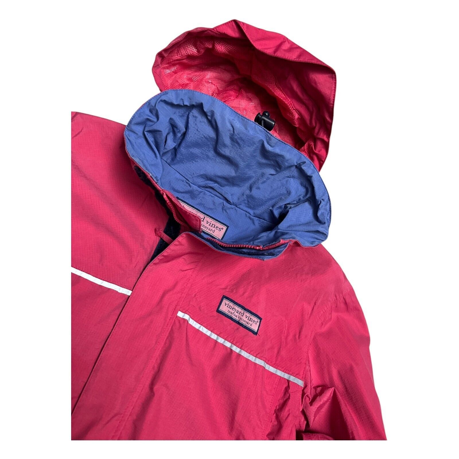 Vineyard Vines VINEYARD VINES Water Resistant Pink Windbreaker Jacket XS Size XS / US 0-2 / IT 36-38 - 5 Thumbnail
