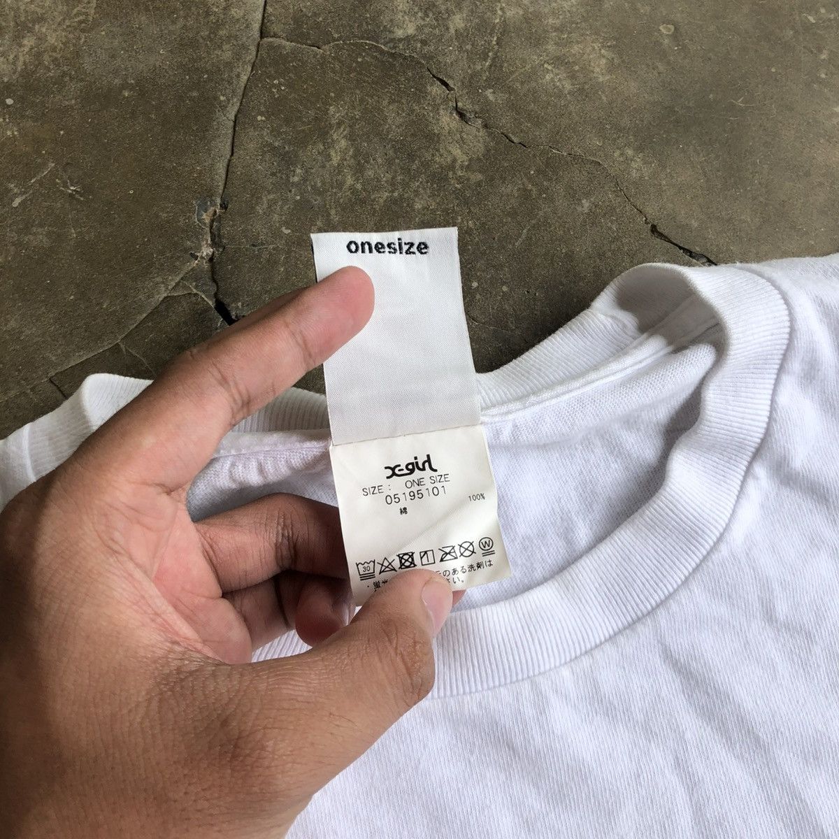 Hysteric Glamour 2000s X-girl Woman Face Logo HG Style T-shirt White Size US M / EU 48-50 / 2 - 7 Thumbnail
