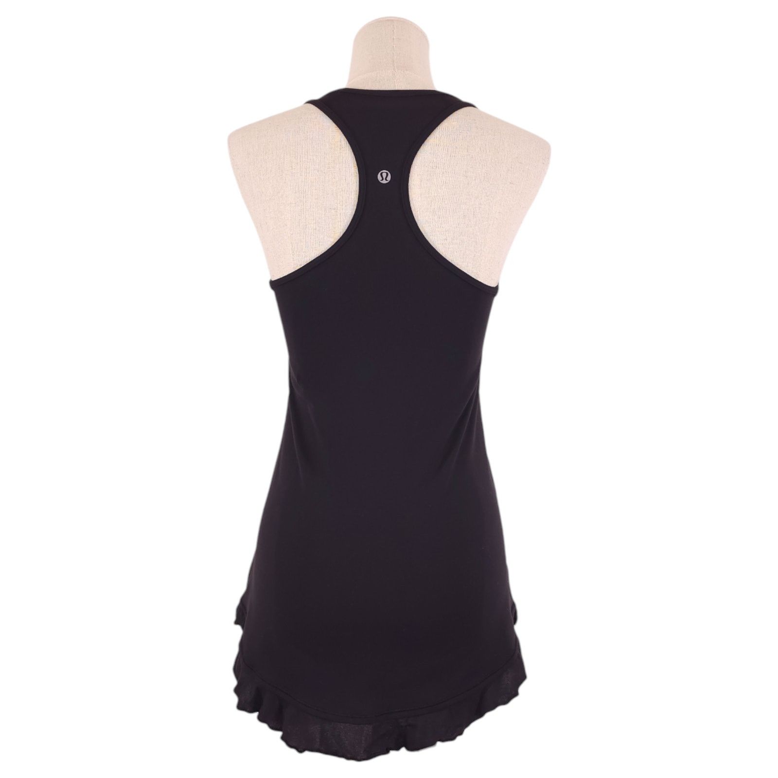 Lululemon Lululemon Cool Racerback Ruffled Up Black Sz 6 Size M / US 6-8 / IT 42-44 - 3 Thumbnail