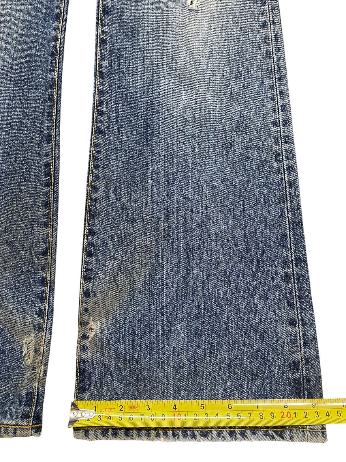 Uniqlo Vintage Japanese Uniqlo Blue Faded Wash Style Bootcut Jeans Size US 34 / EU 50 - 16 Thumbnail