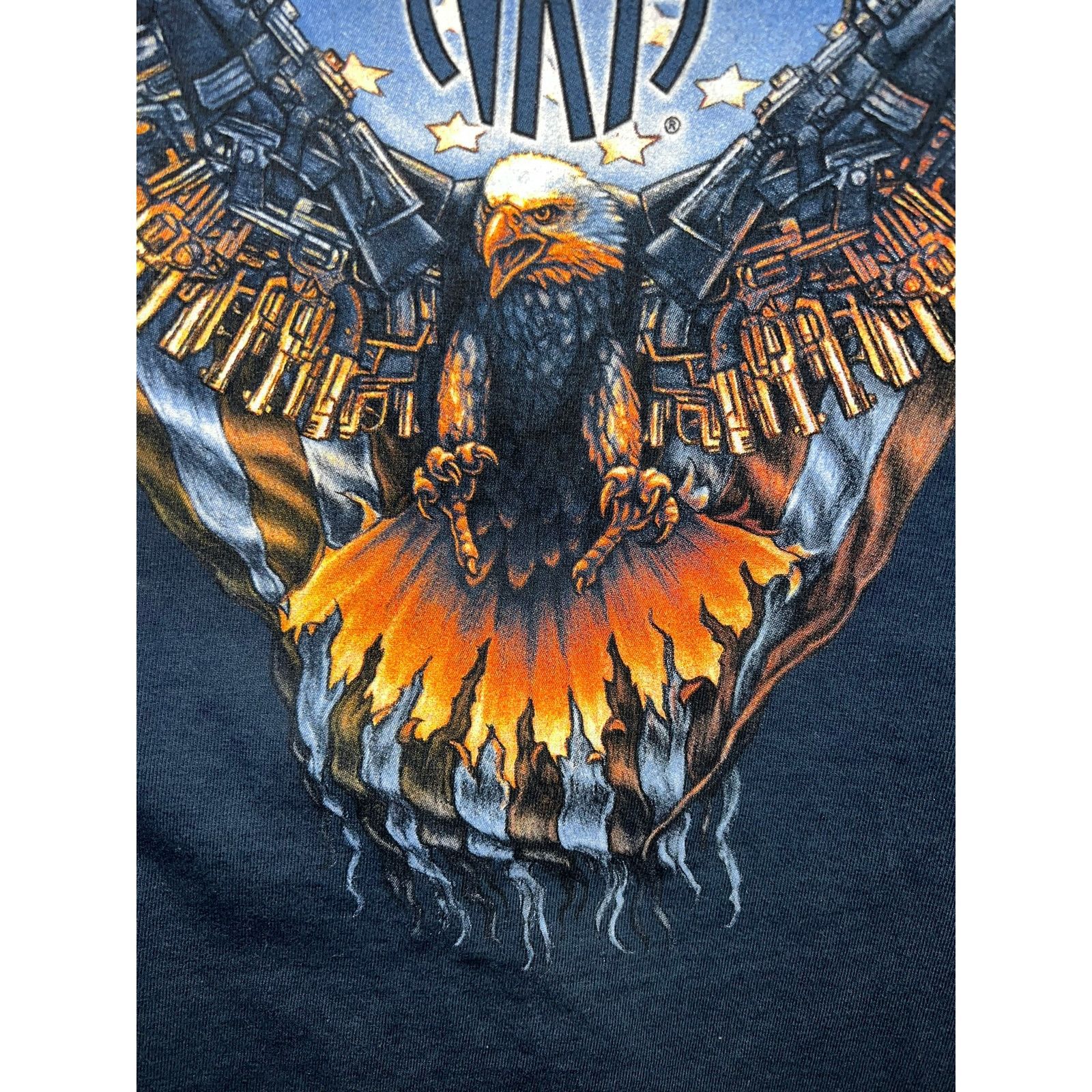 Gildan NRA Shirt 2nd Amendment Right To Bear Arms Gun Eagle Rifle X Size US XL / EU 56 / 4 - 8 Thumbnail