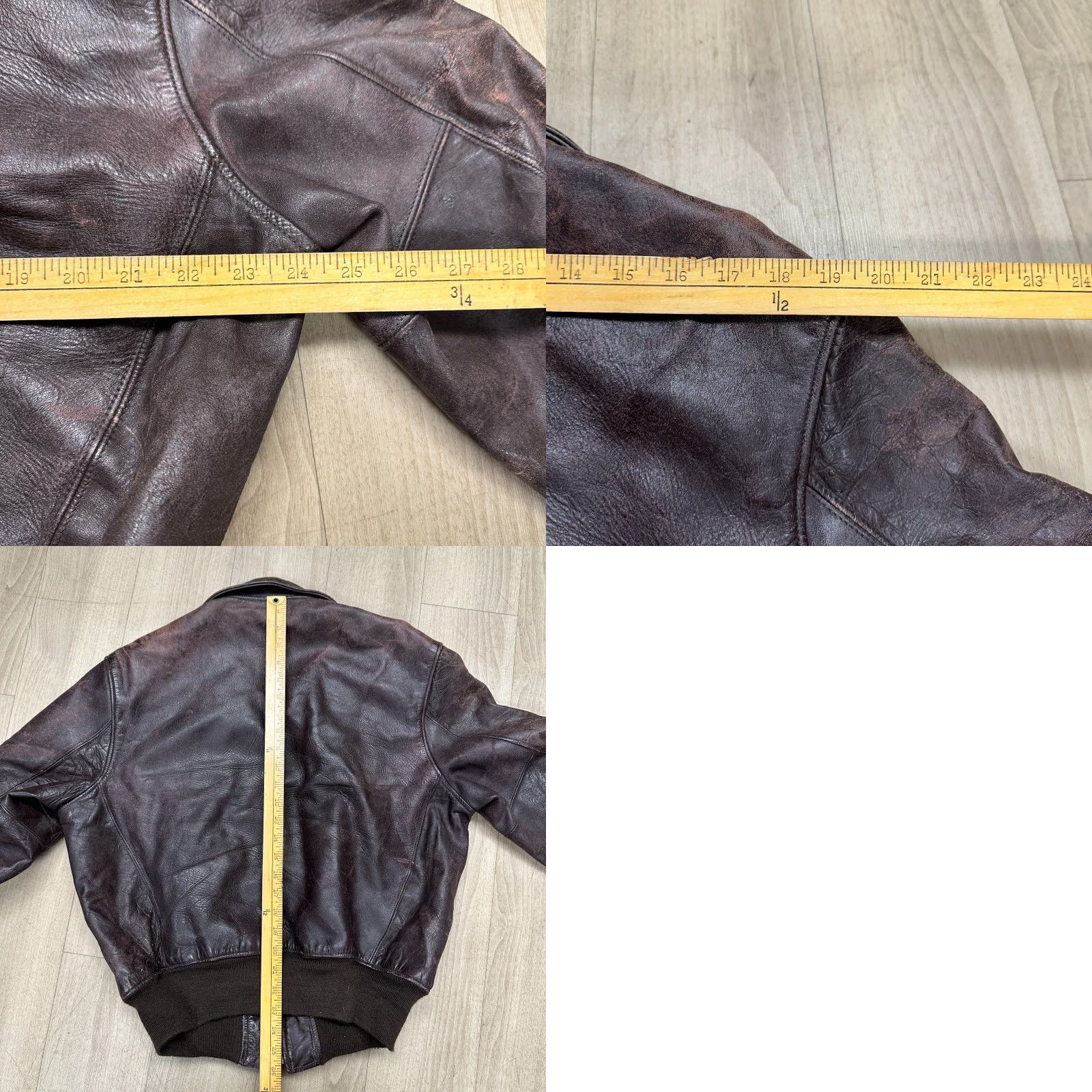 Vintage VINTAGE Blatt Horsehide Leather Jacket Mens XL Brown Front Quarter 90s Quilted Lined Bomber Jacket Riding Style аксесс? Size US XL / EU 56 / 4 - 11 Thumbnail