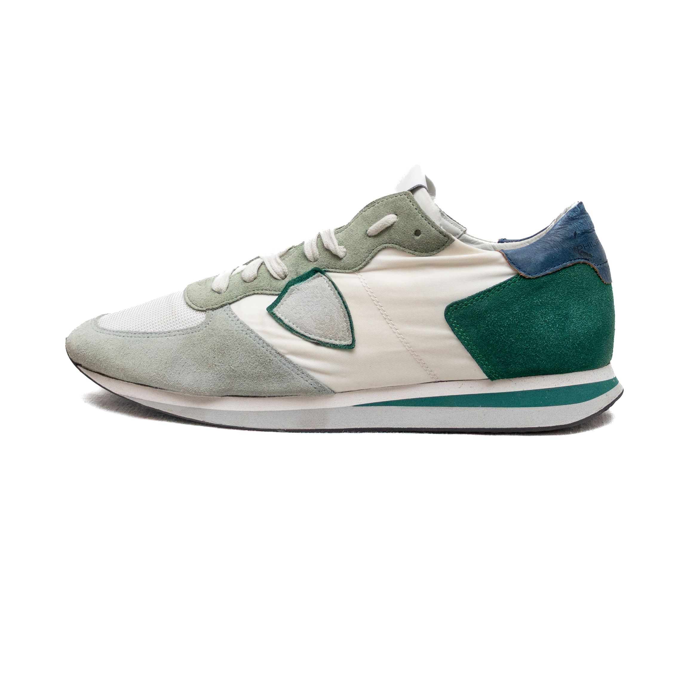 Philippe Model Philippe Model Paris Tropez Tzlu W111 Men’s Sneakers White Size US 9 / EU 42 - 2 Thumbnail