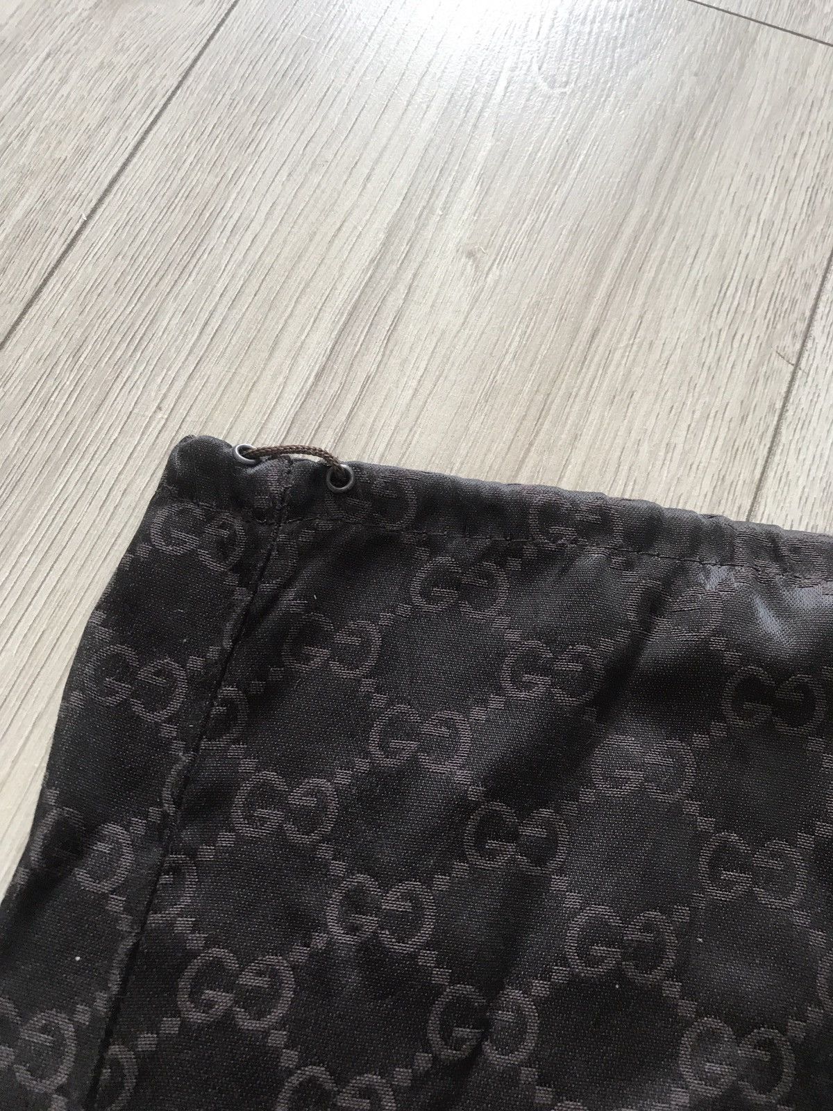 Gucci Gucci Monogram Drawstring Dust Bag 65x32 Rare Size ONE SIZE - 3 Thumbnail